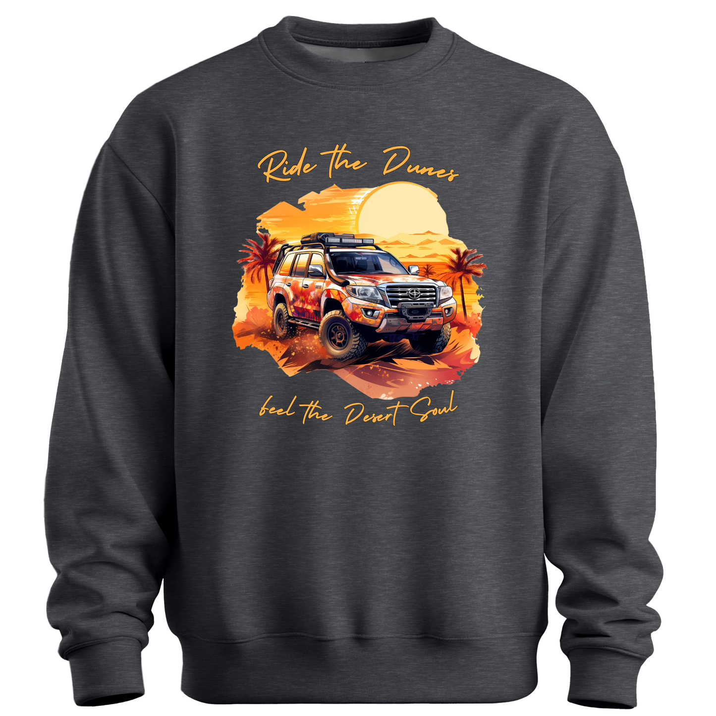 Desert Dreams: Dubai Safari Adventure Sweatshirt