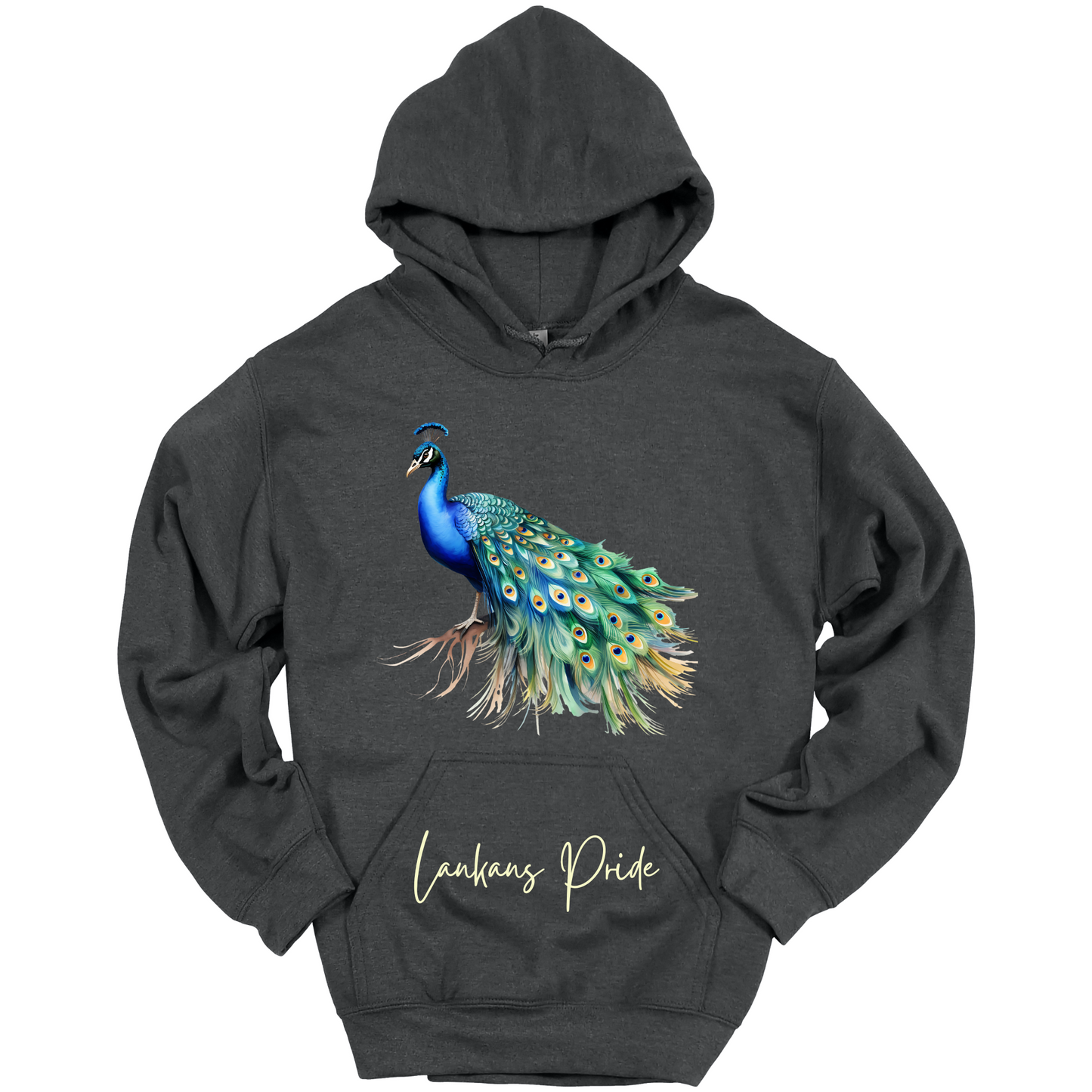 Majestic Peacock Sri Lanka Hoodie