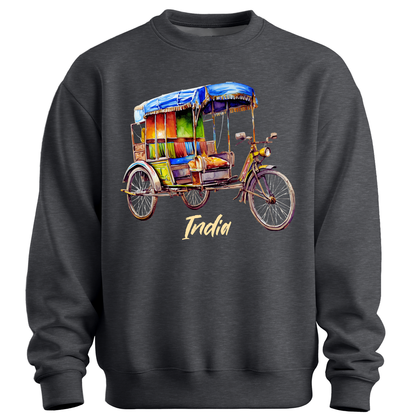 Rickshaw Rides: Explore India Sweatshirt