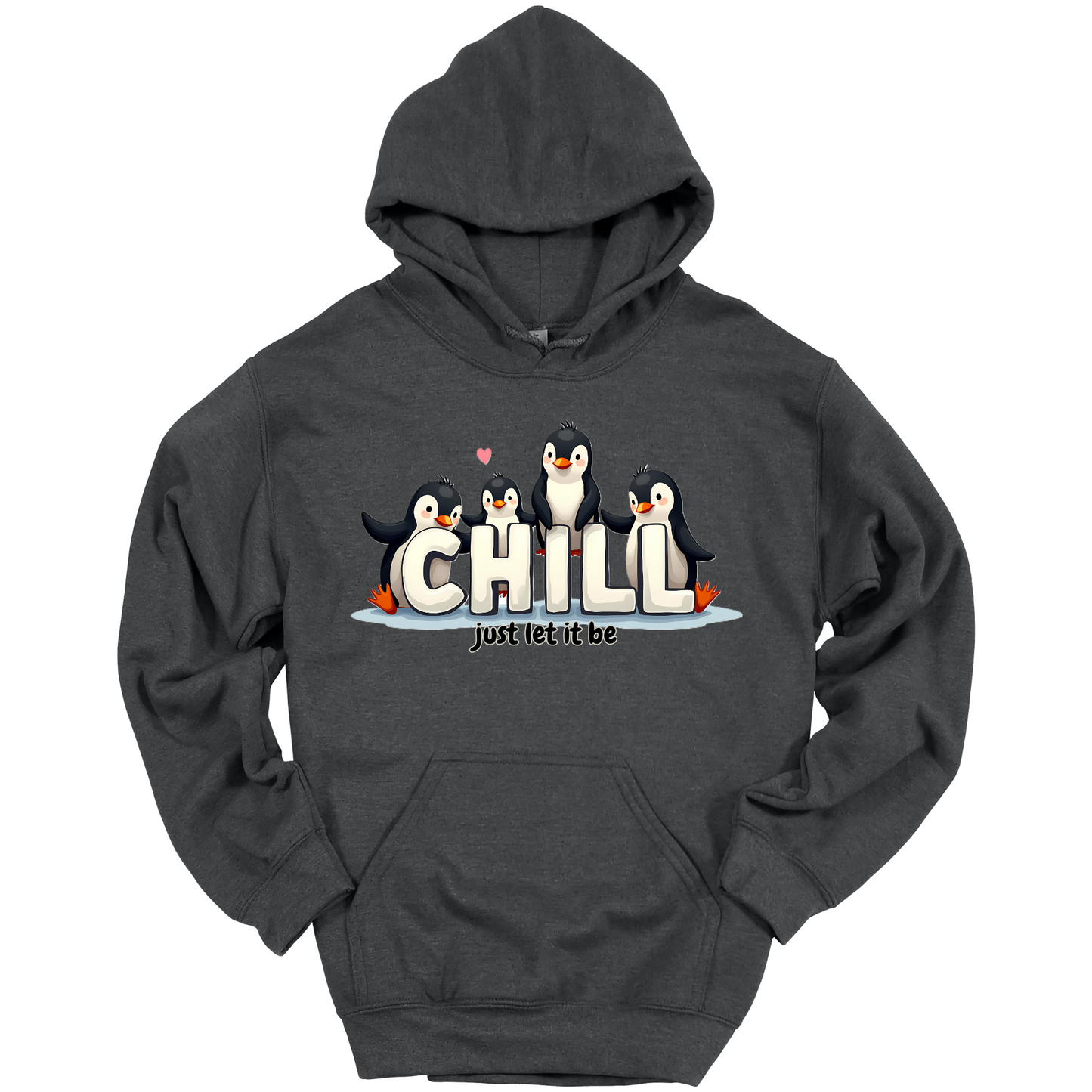 Chill Vibes Only – Penguin Edition Hoodie