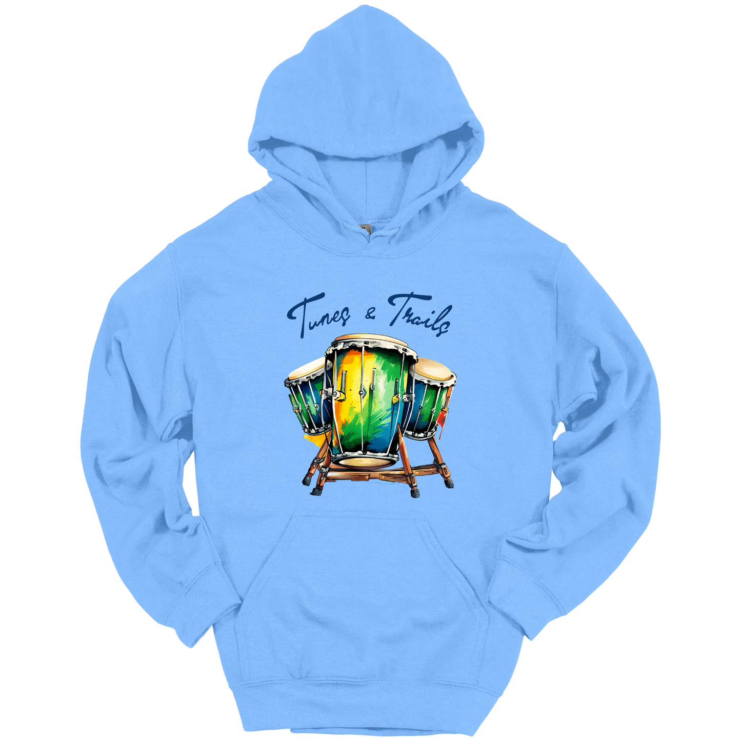 Tunes & Trails – Rhythmic Journeys Hoodie