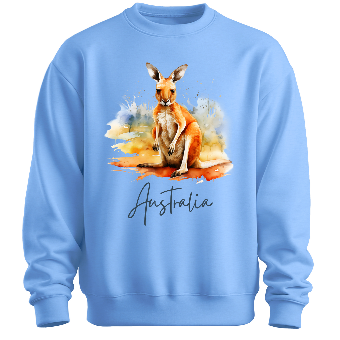 Aussie Hopper Kangaroo Travel Sweatshirt