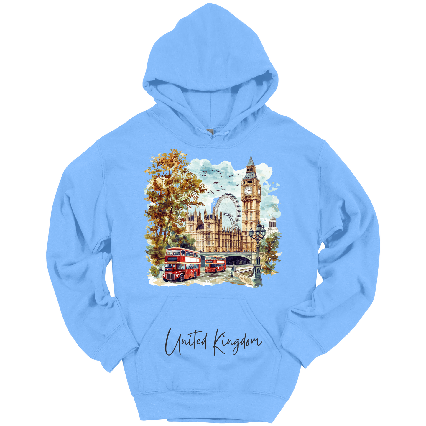 London Landmarks Explorer Hoodie