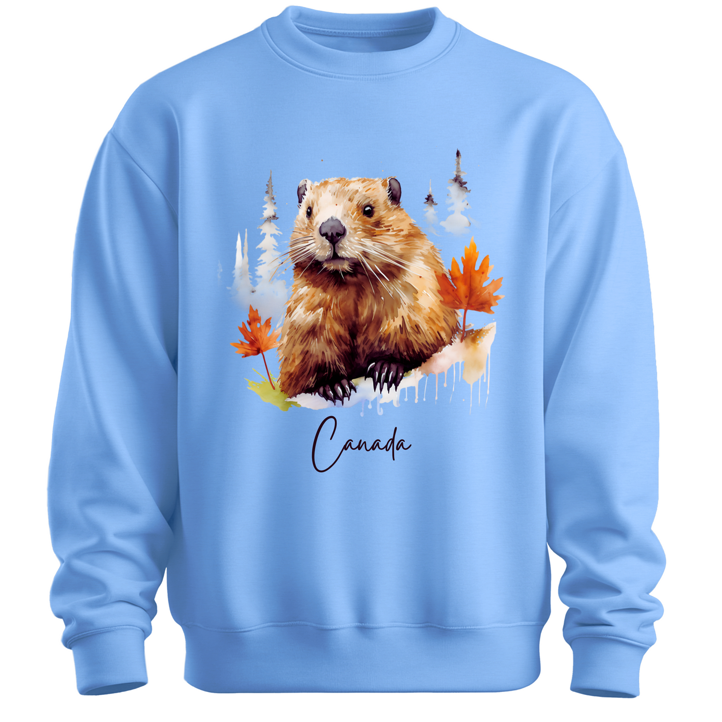 Hamster Explorer: Canada Adventure Unisex Sweatshirt