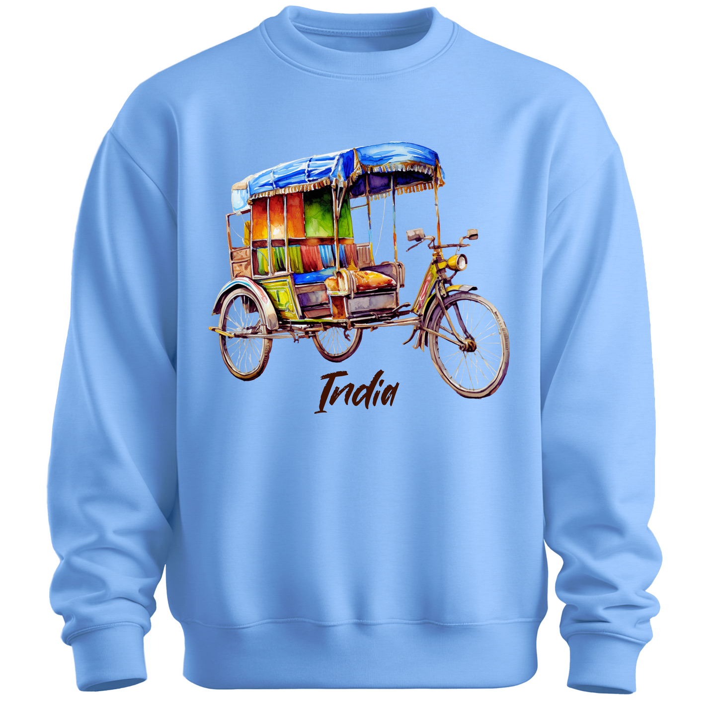 Rickshaw Rides: Explore India Sweatshirt