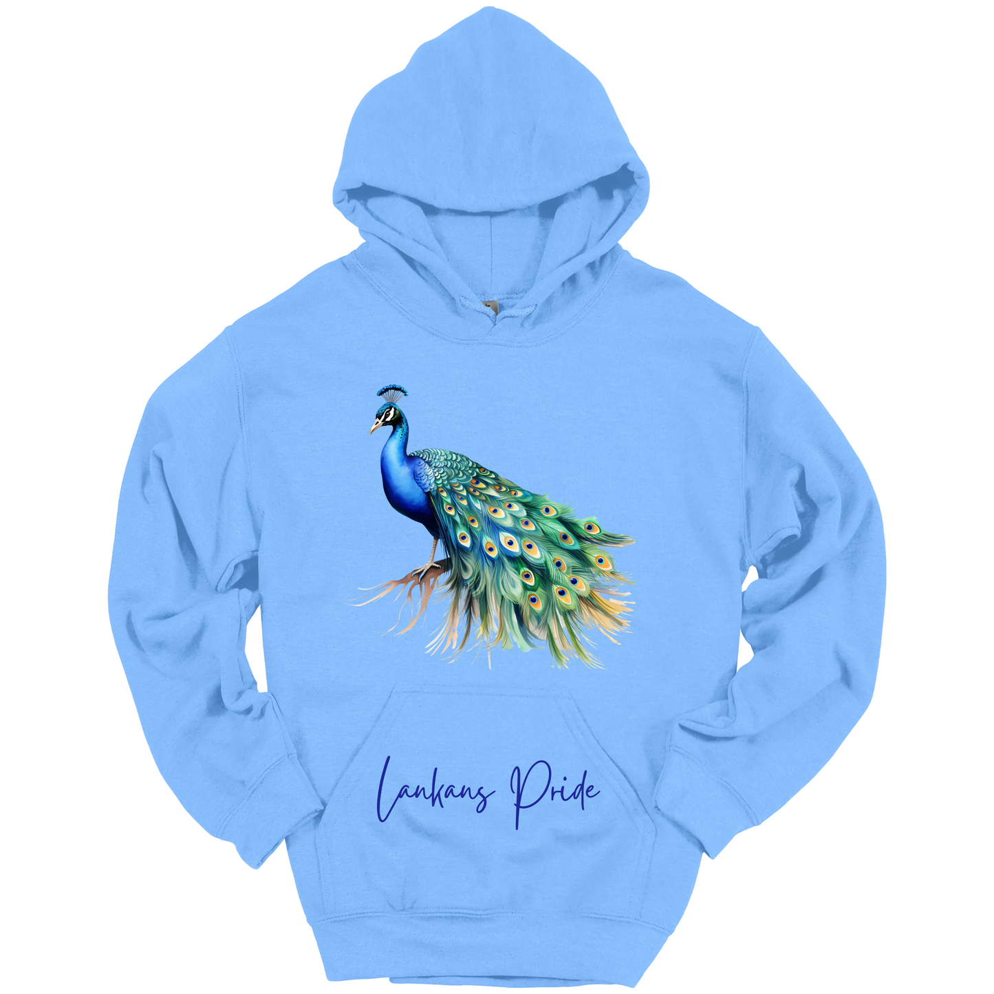 Majestic Peacock Sri Lanka Hoodie