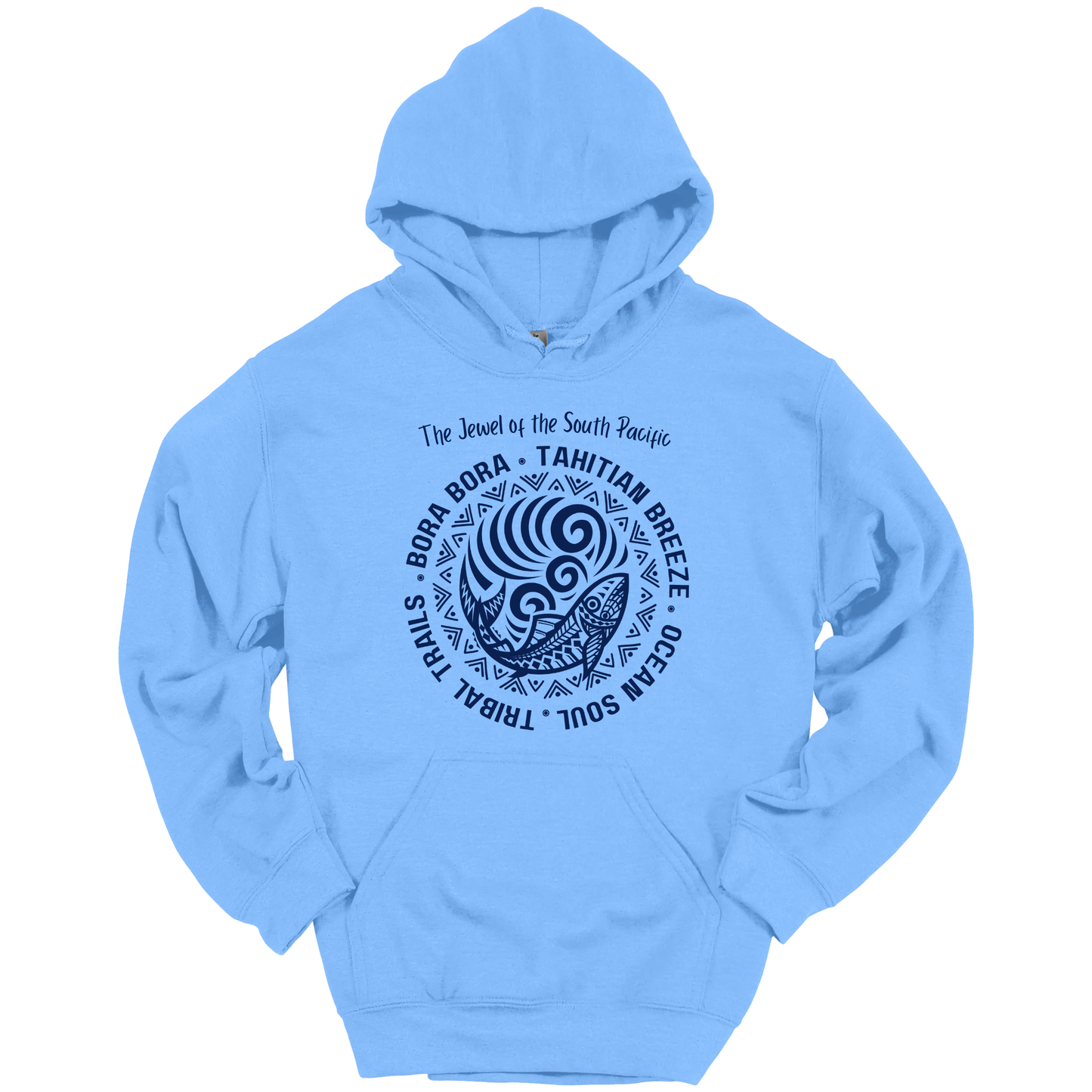 Island Spirit – Polynesian Tribal Hoodie