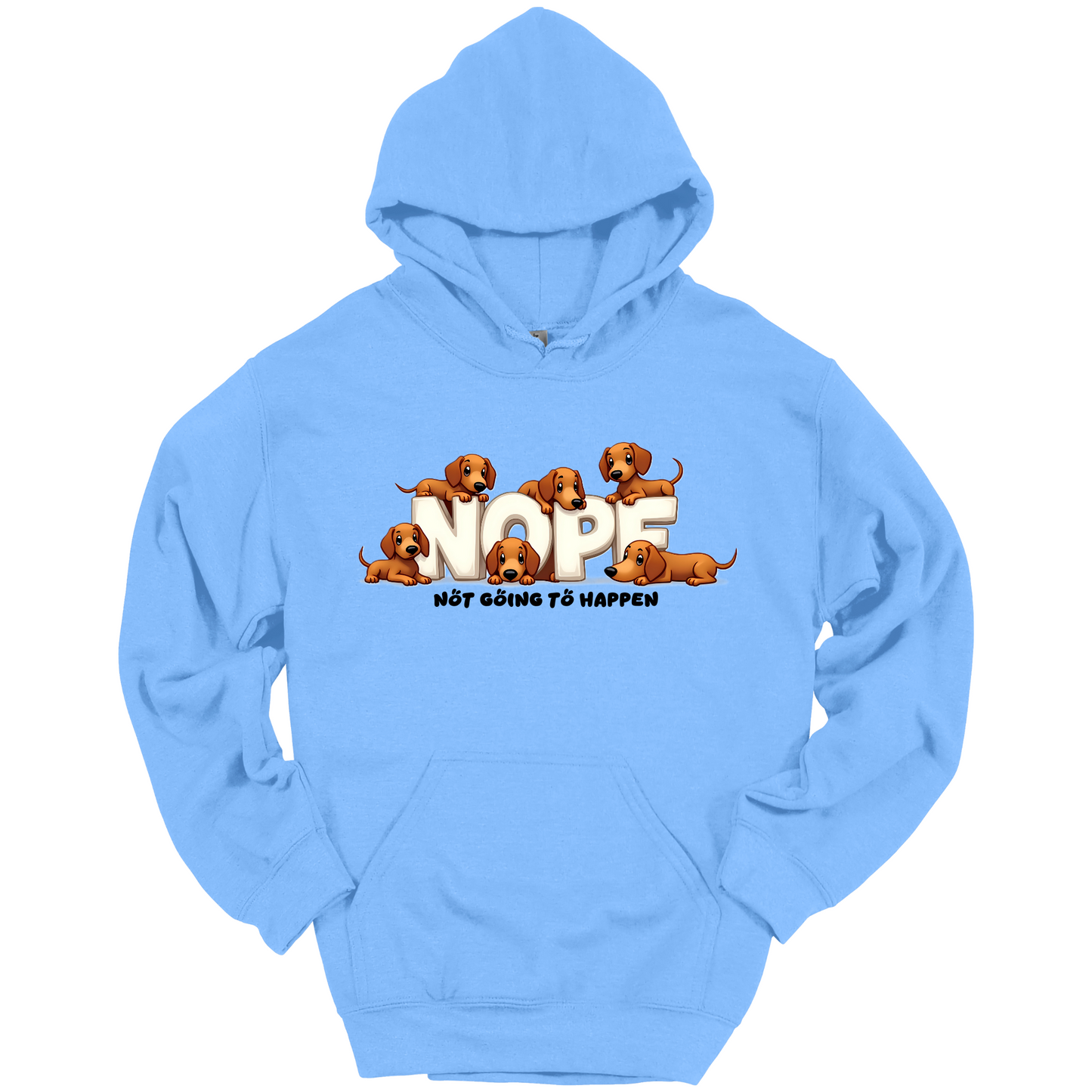 Dachshund NOPE Hoodie