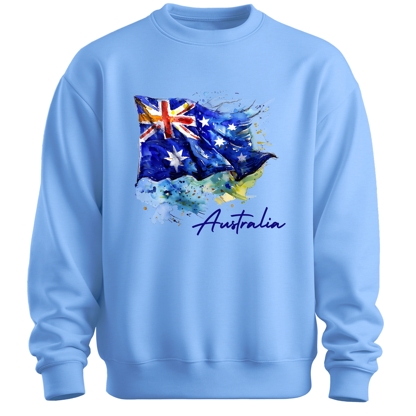 Aussie Pride Artistic Flag Sweatshirt