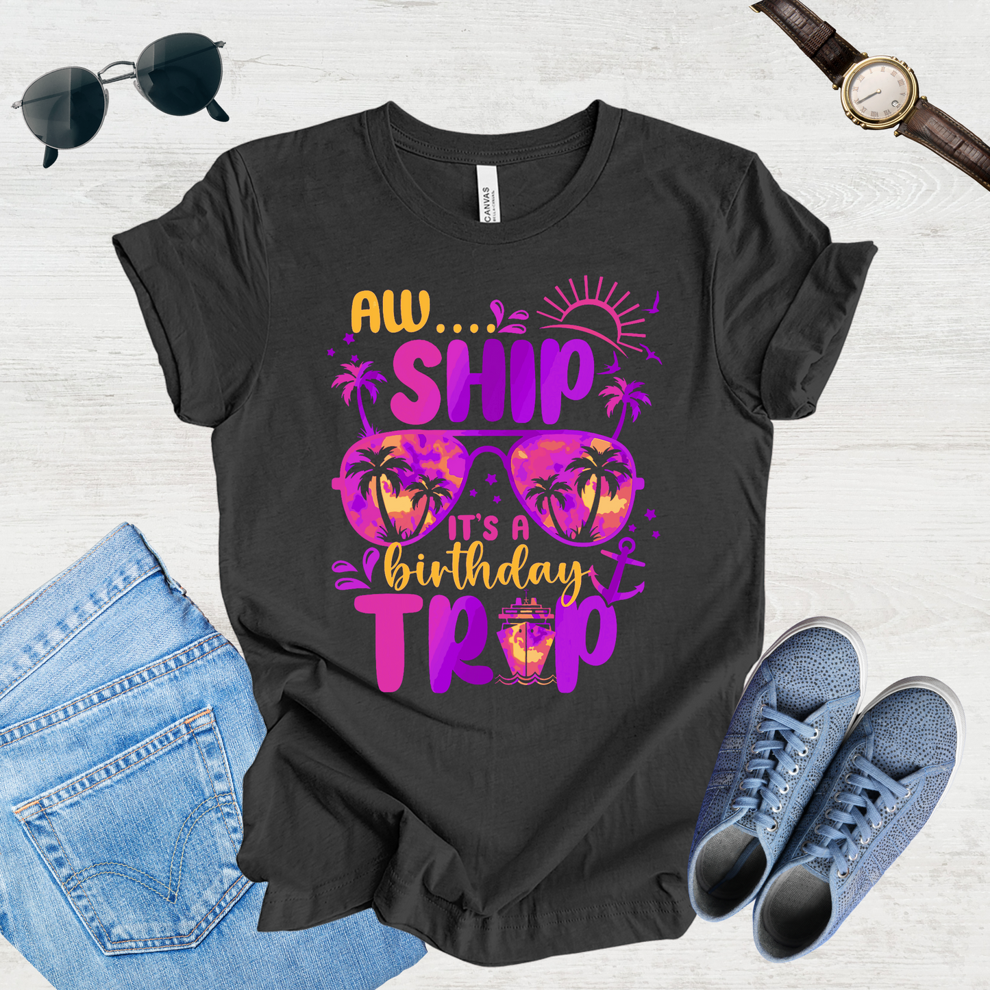 Aw... Ship! It's a Birthday Trip Tee