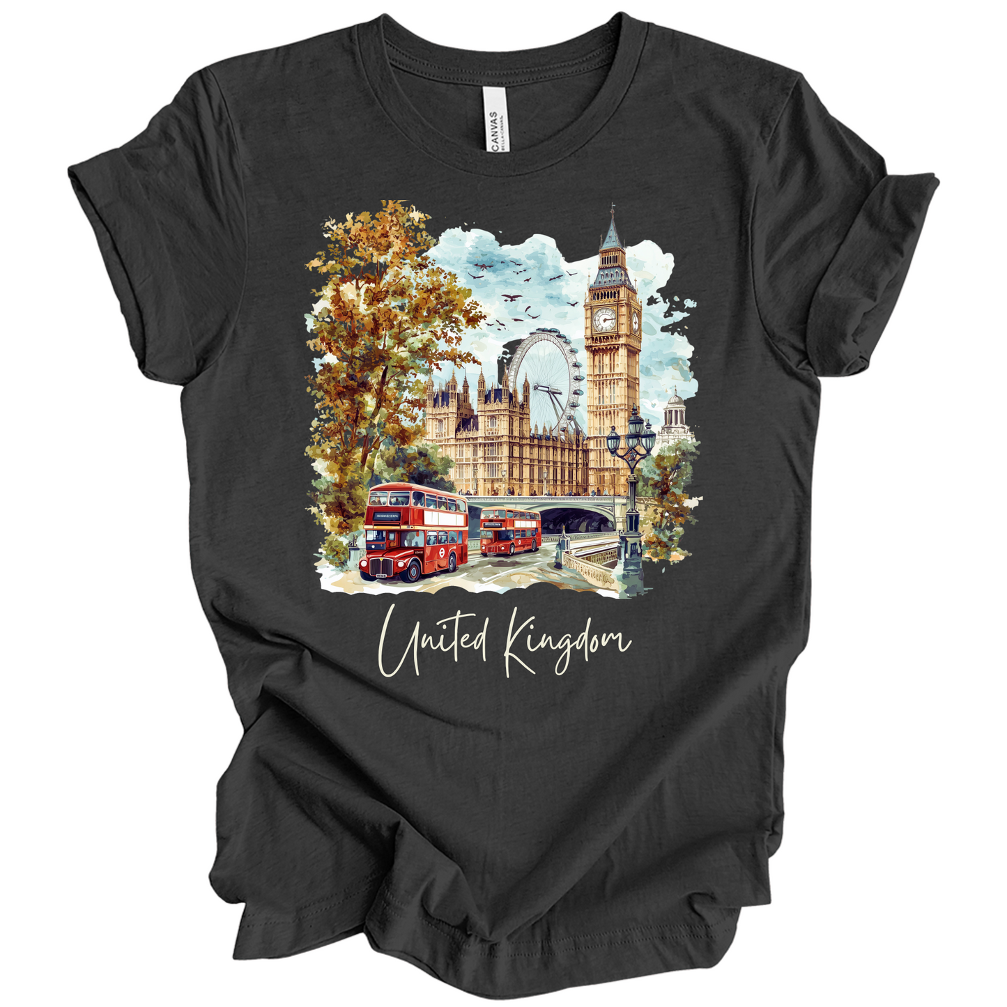 London Landmarks Explorer Tee