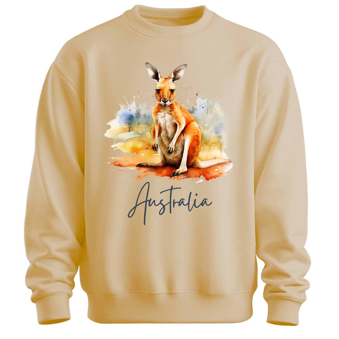 Aussie Hopper Kangaroo Travel Sweatshirt