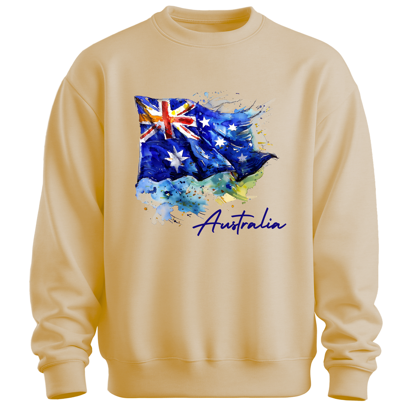 Aussie Pride Artistic Flag Sweatshirt