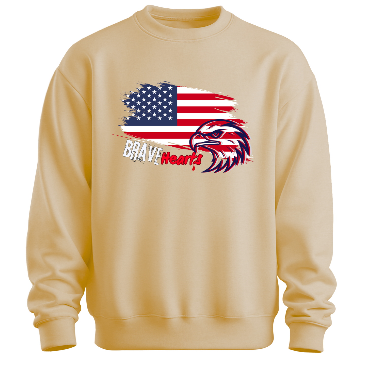Brave Hearts – Patriot Hawk Sweatshirt