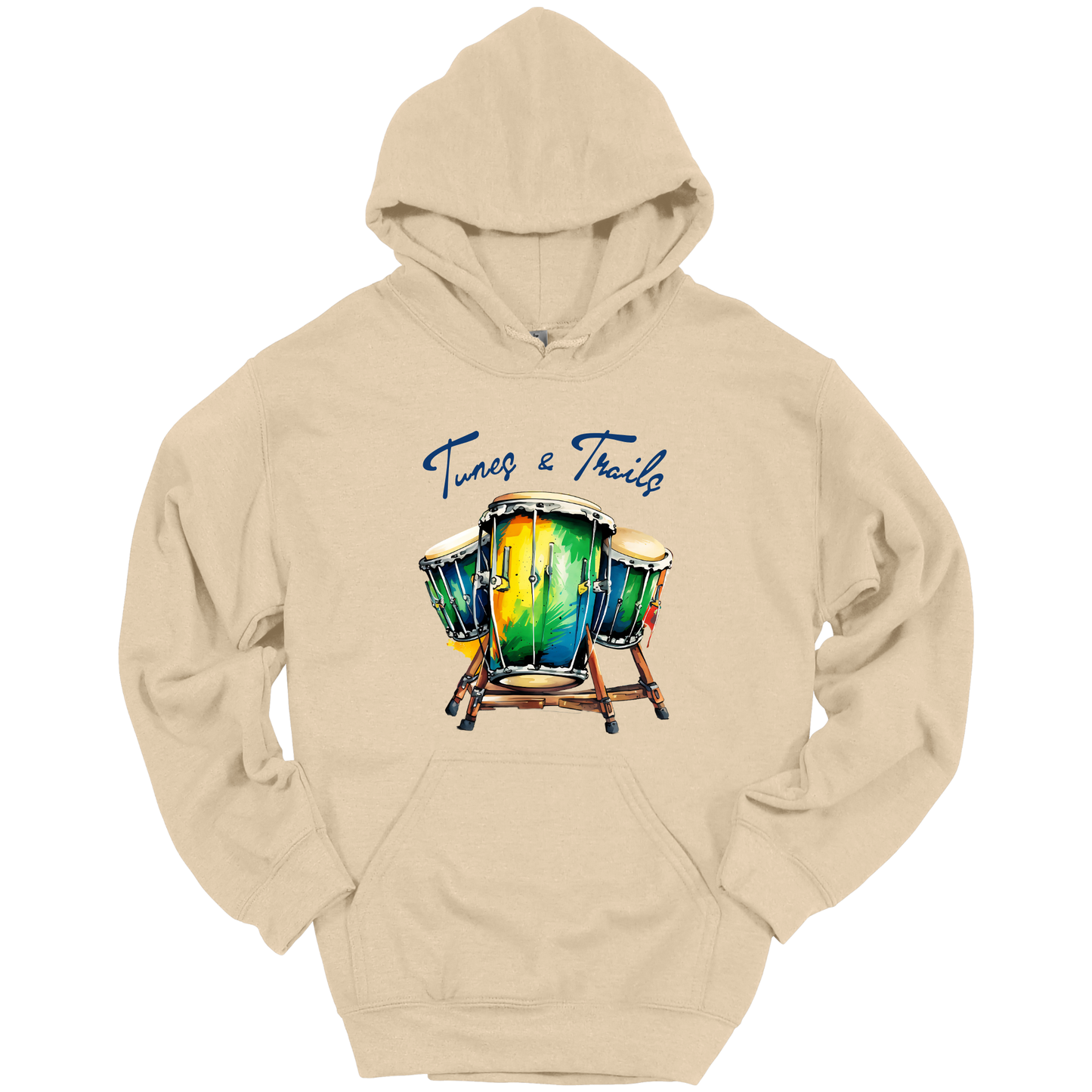 Tunes & Trails – Rhythmic Journeys Hoodie
