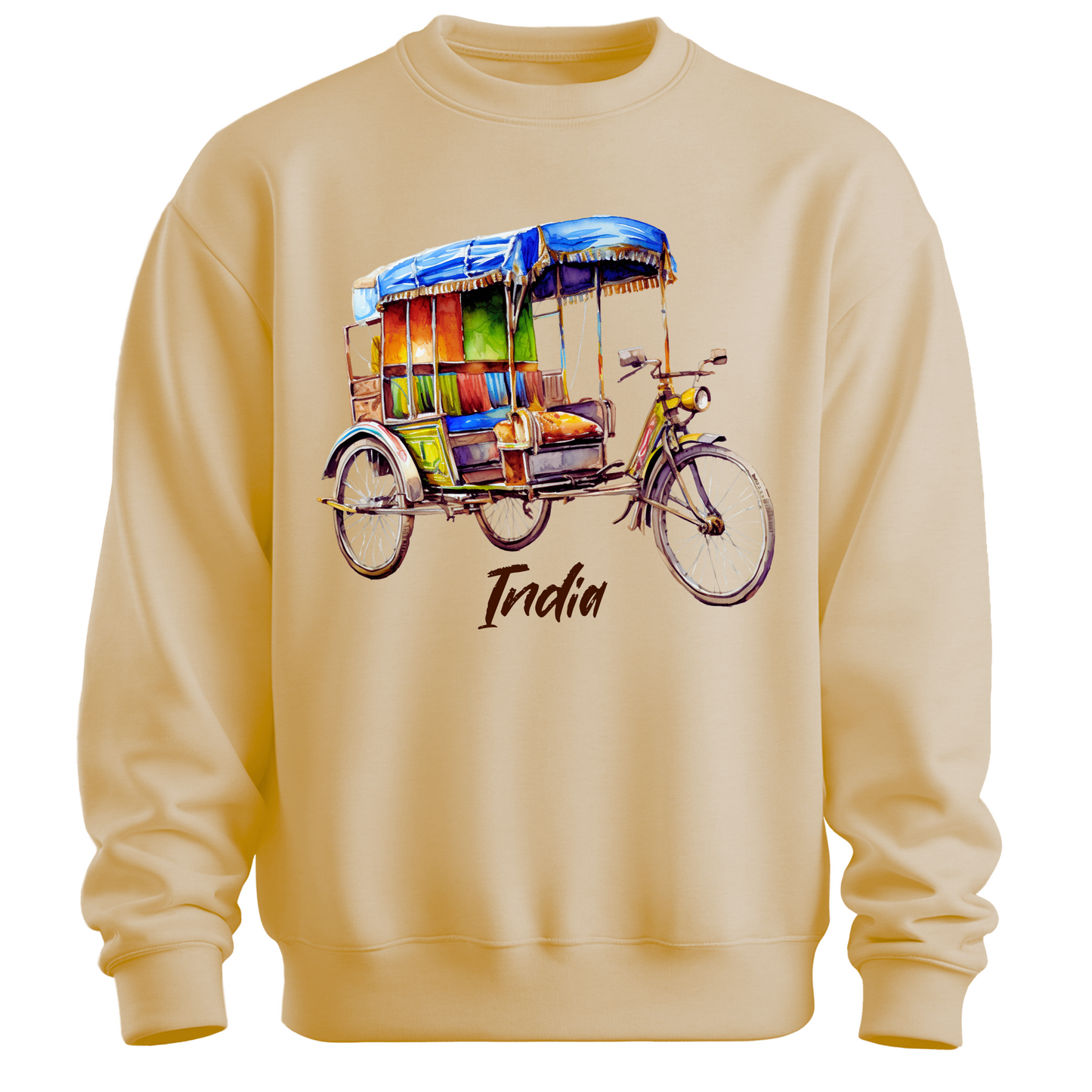 Rickshaw Rides: Explore India Sweatshirt