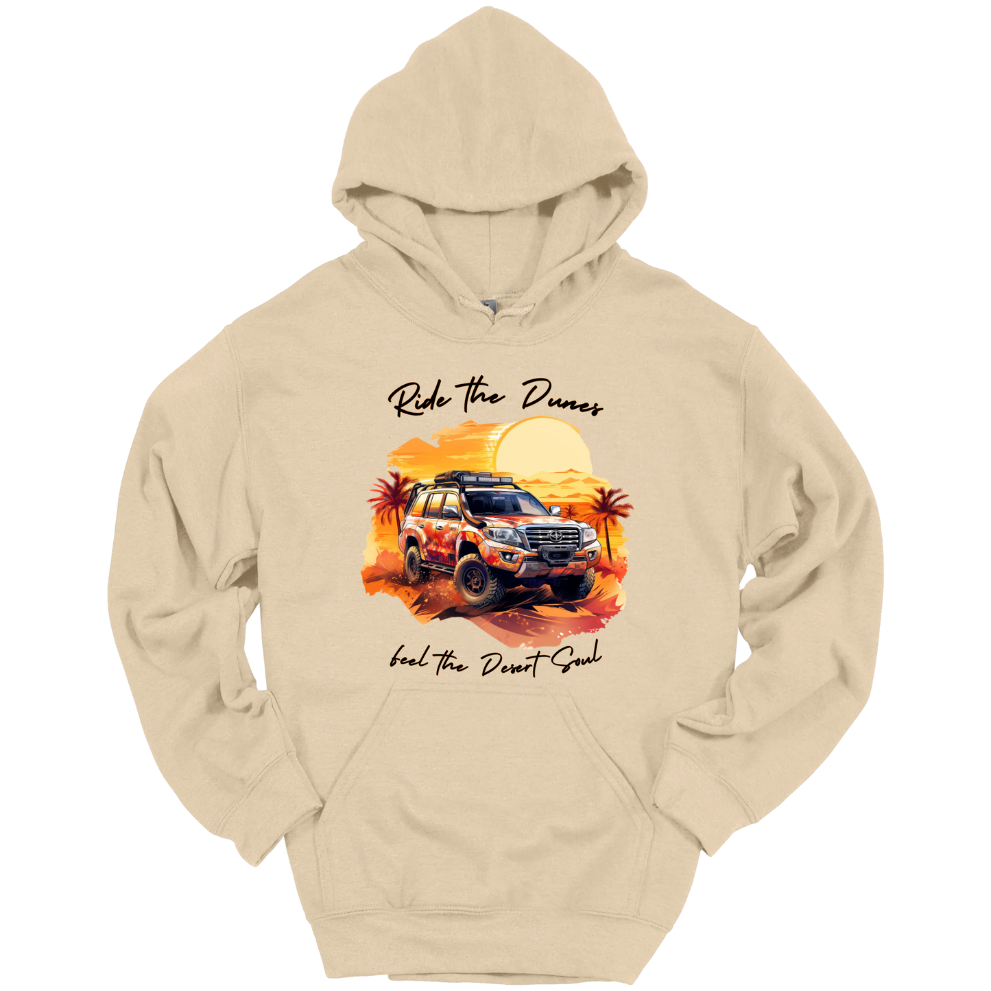 Desert Dreams: Dubai Safari Adventure Hoodie
