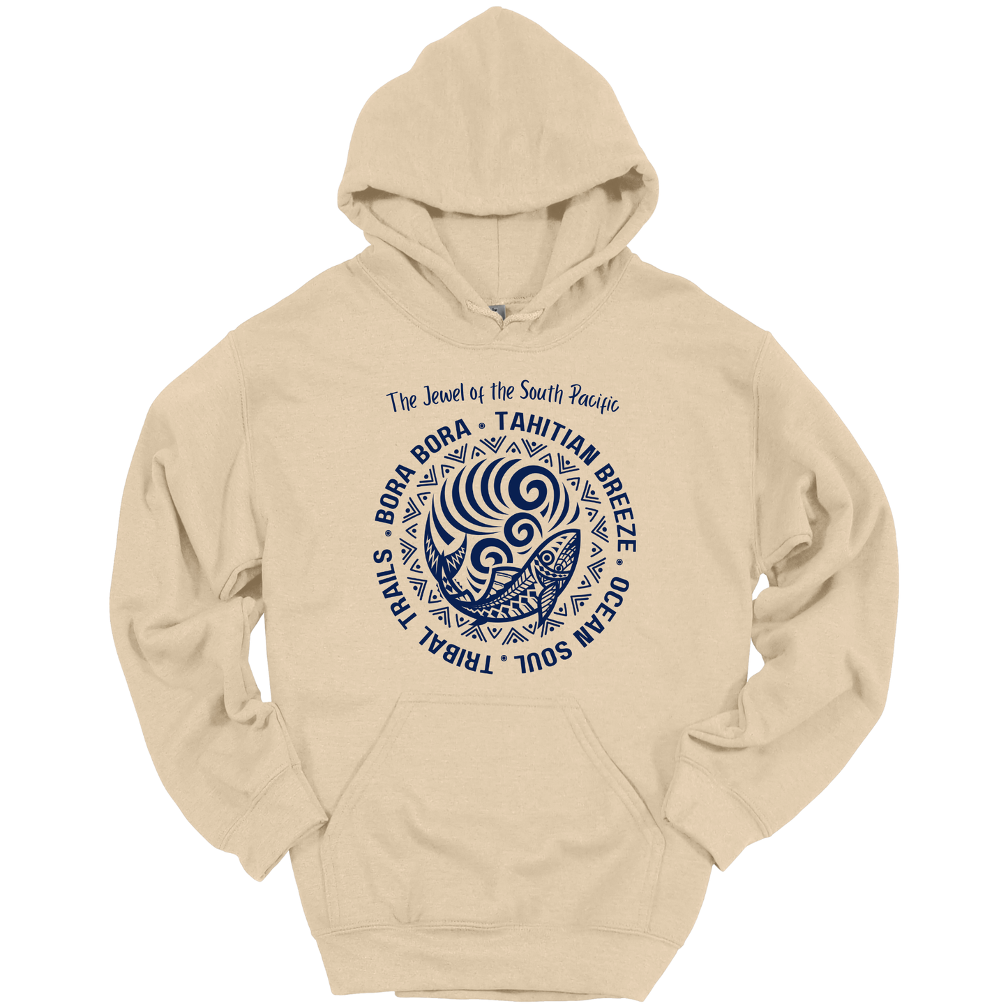 Island Spirit – Polynesian Tribal Hoodie