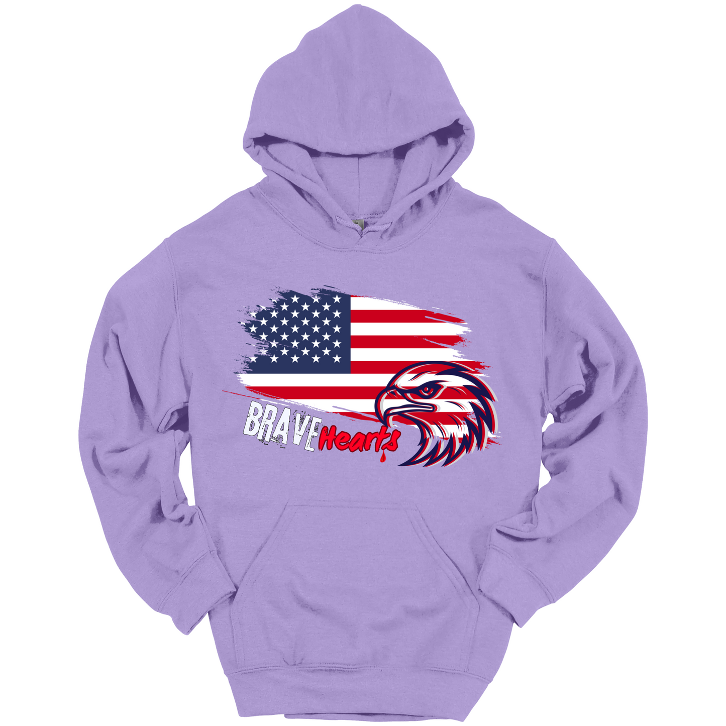 Brave Hearts – Patriot Hawk Hoodie