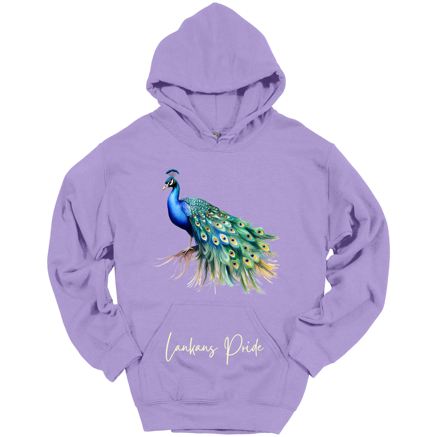 Majestic Peacock Sri Lanka Hoodie
