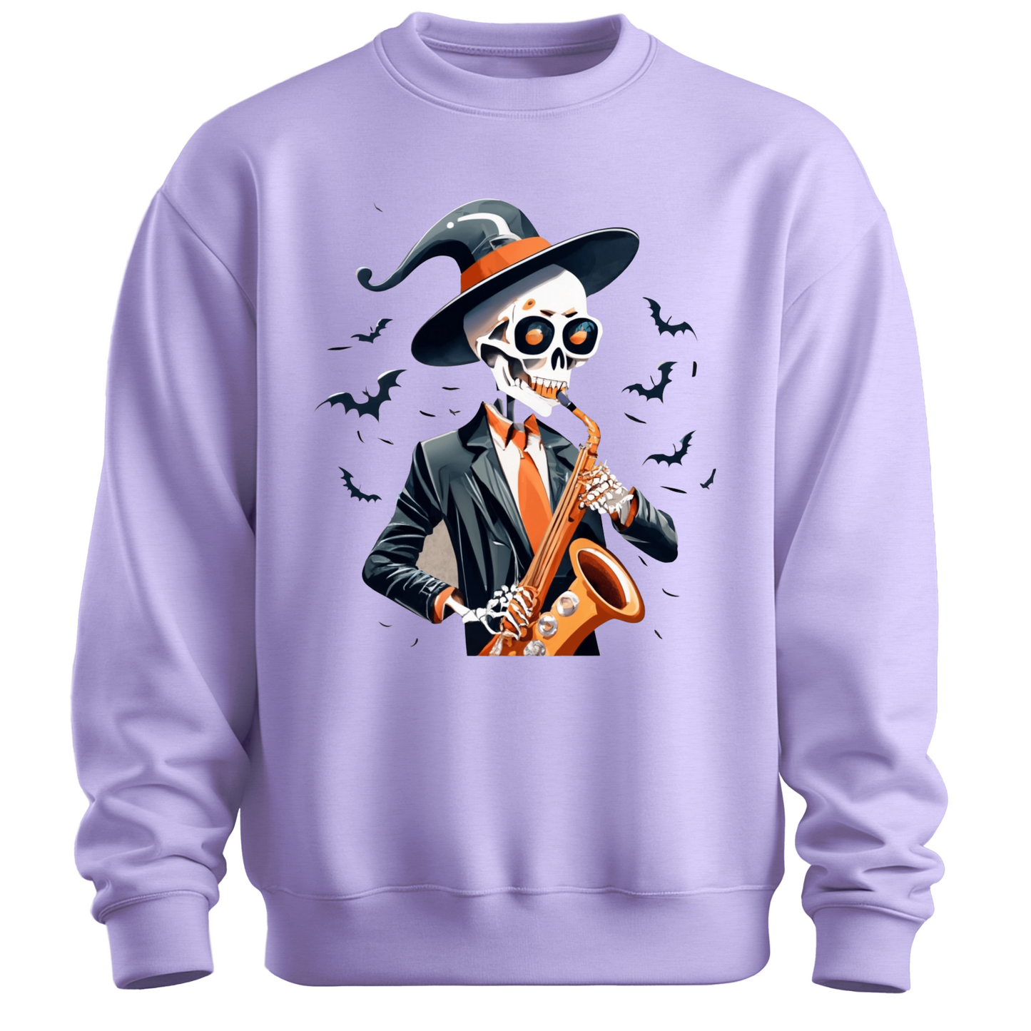 Spooky Jazz Music Halloween Sweatshirt