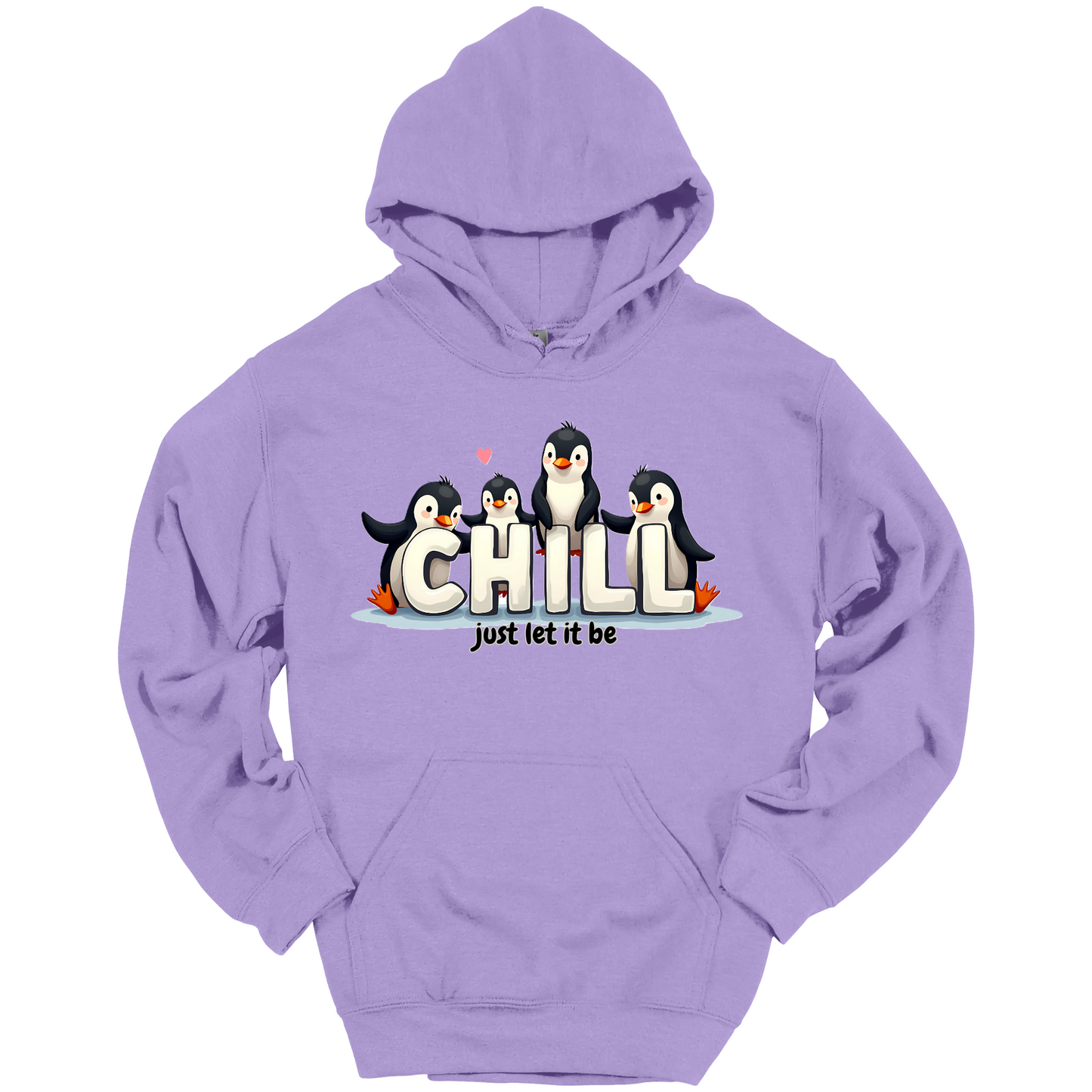 Chill Vibes Only – Penguin Edition Hoodie