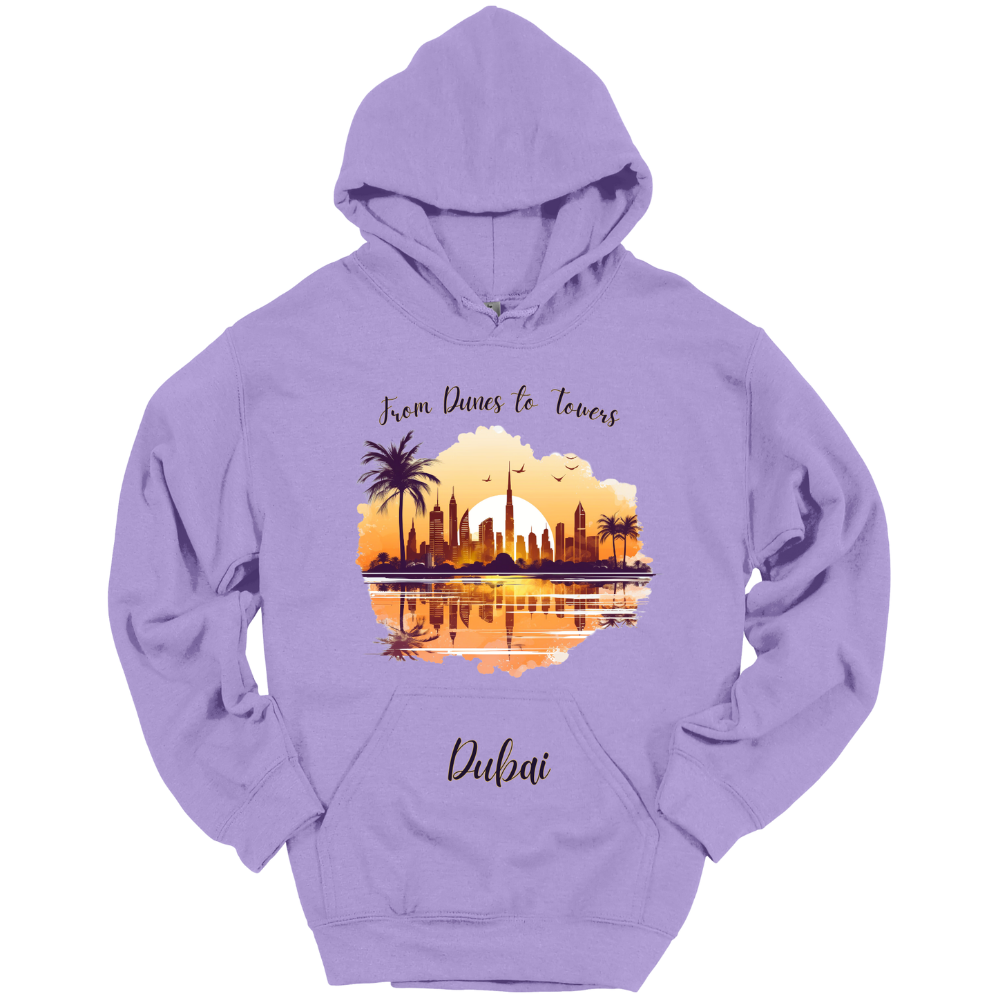 From Dunes to Towers: Dubai Adventure Hoodie