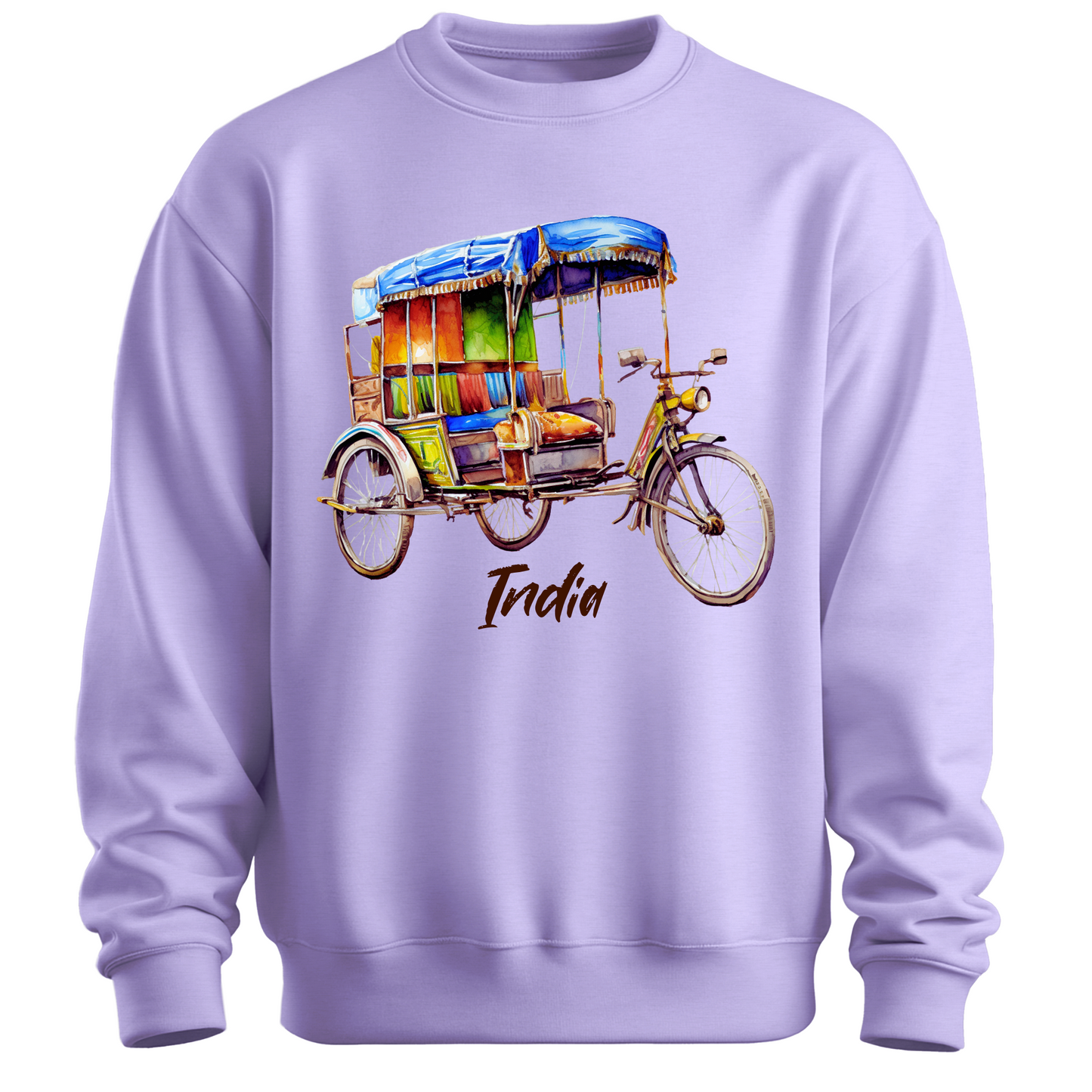 Rickshaw Rides: Explore India Sweatshirt