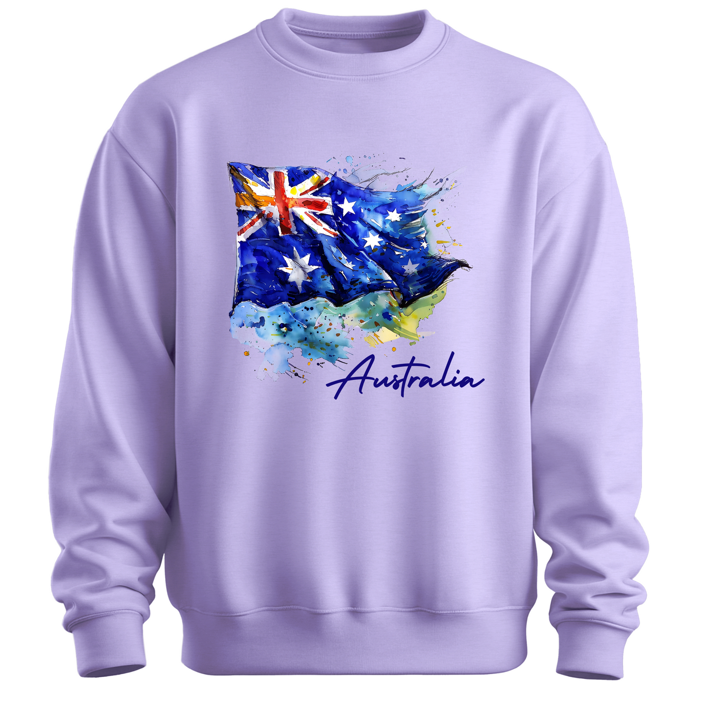 Aussie Pride Artistic Flag Sweatshirt