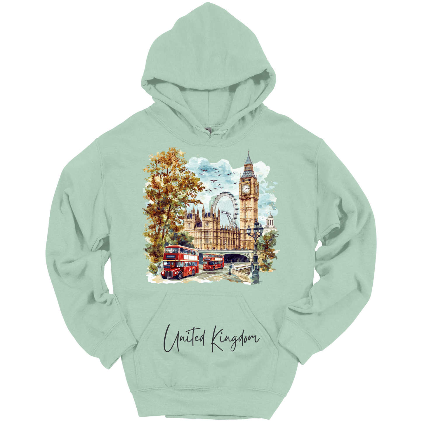 London Landmarks Explorer Hoodie