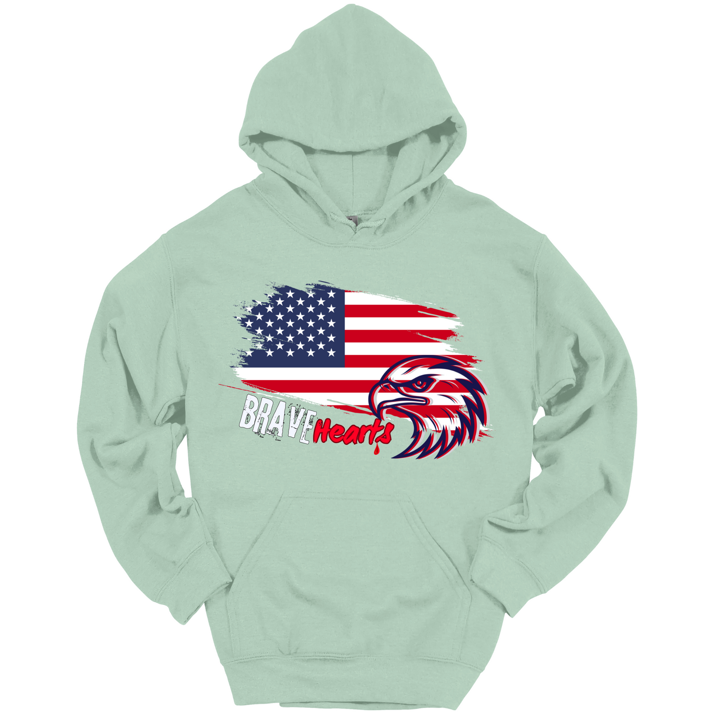Brave Hearts – Patriot Hawk Hoodie