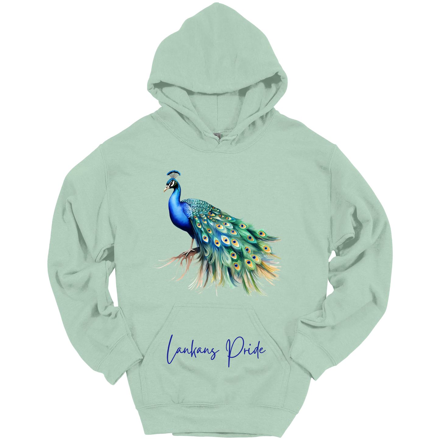 Majestic Peacock Sri Lanka Hoodie