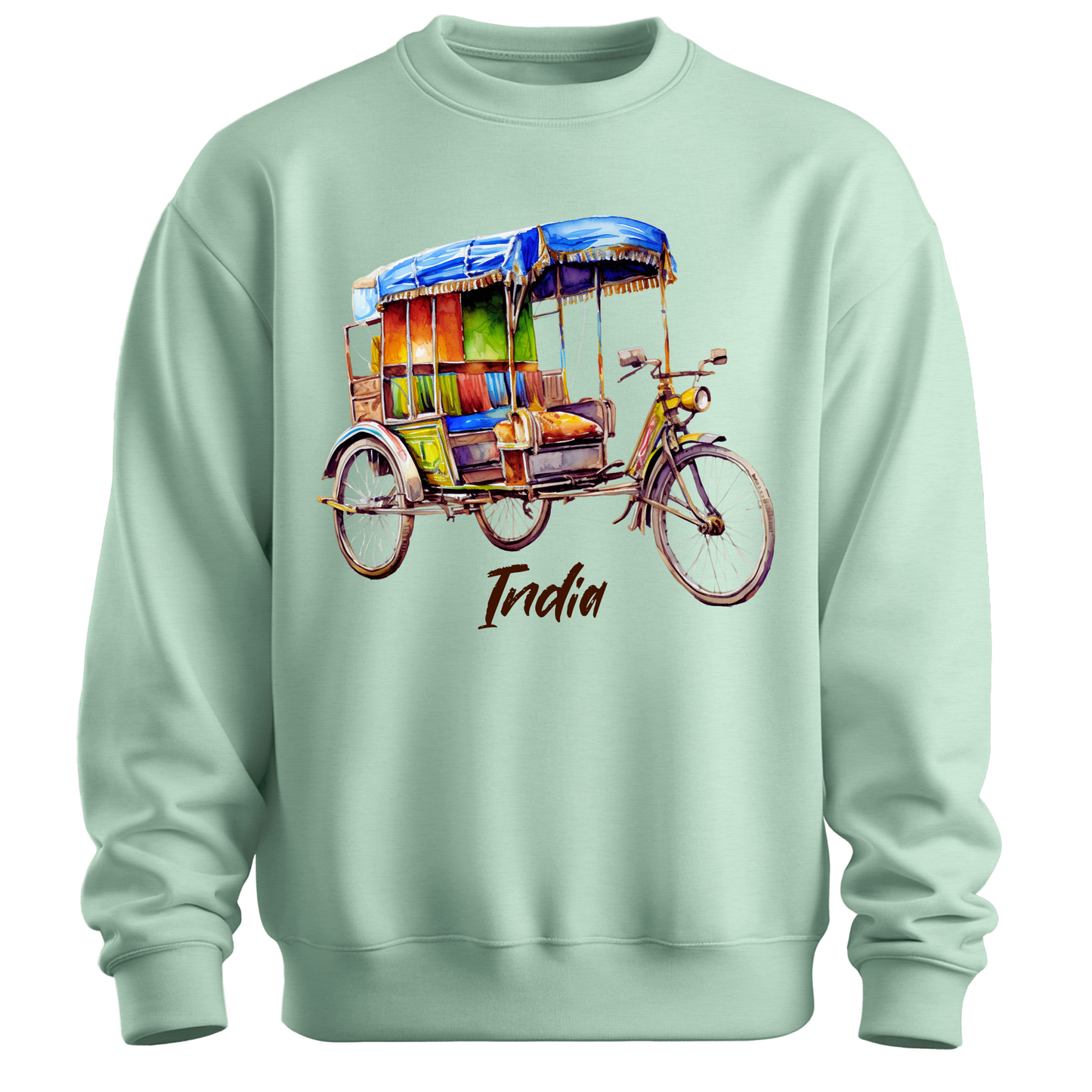 Rickshaw Rides: Explore India Sweatshirt