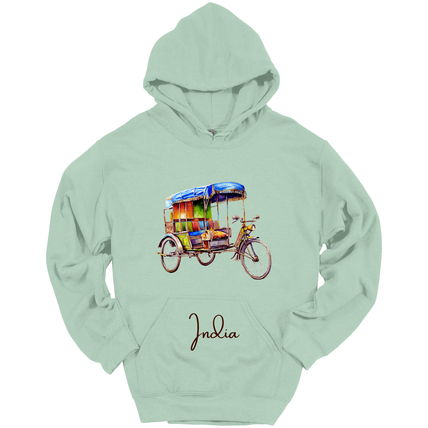 Rickshaw Rides: Explore India Hoodie