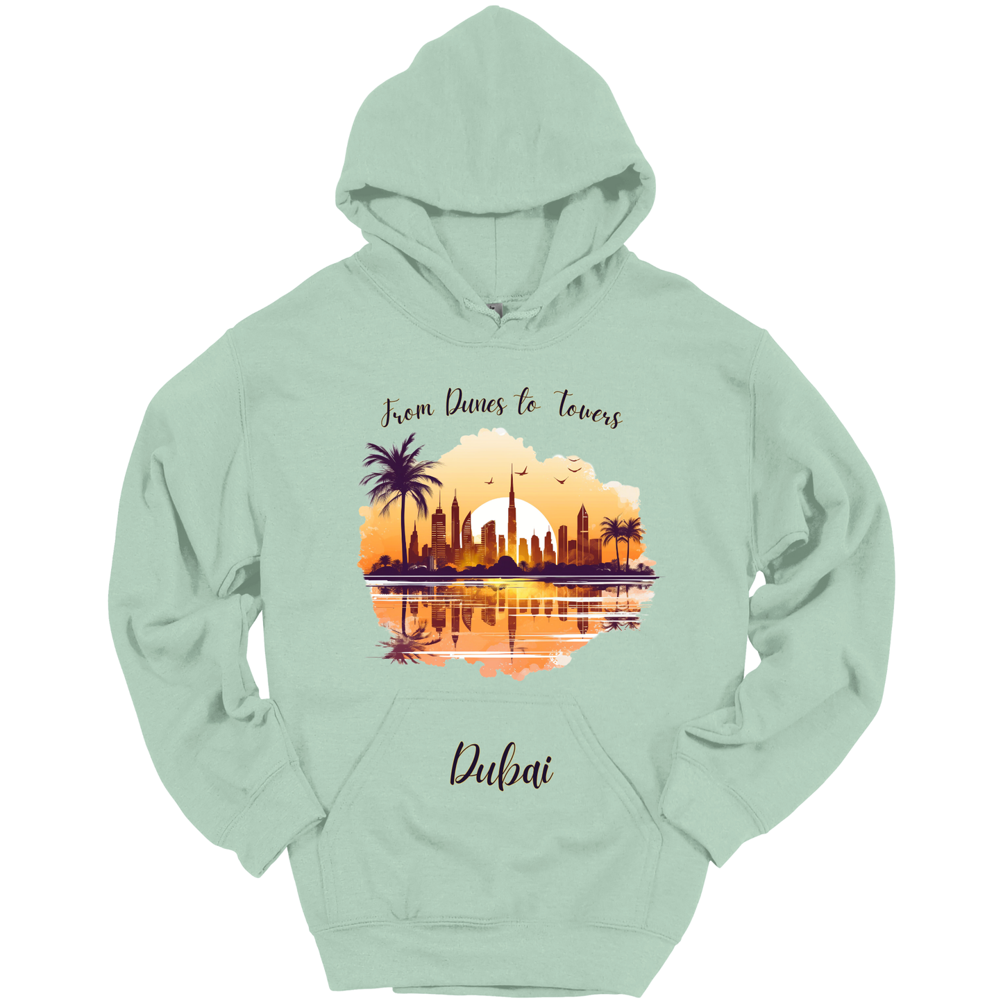 From Dunes to Towers: Dubai Adventure Hoodie