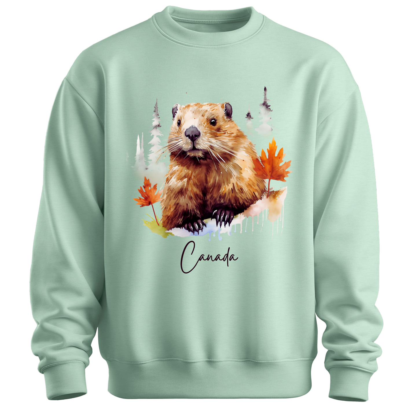 Hamster Explorer: Canada Adventure Unisex Sweatshirt