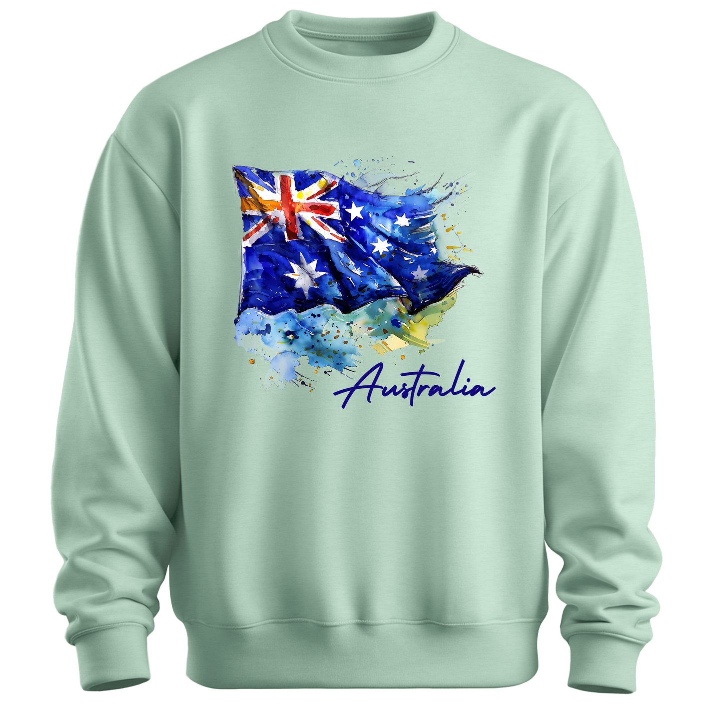 Aussie Pride Artistic Flag Sweatshirt