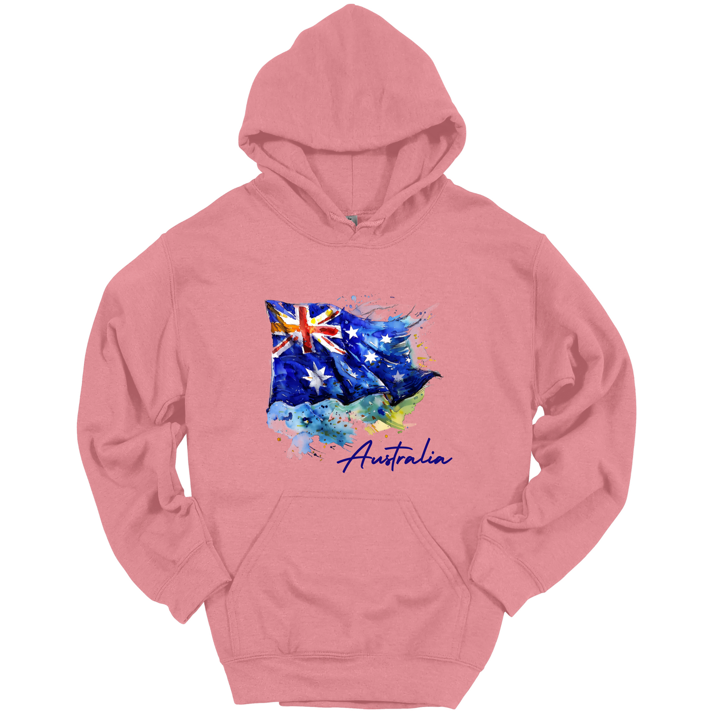 Aussie Pride Artistic Flag Hoodie