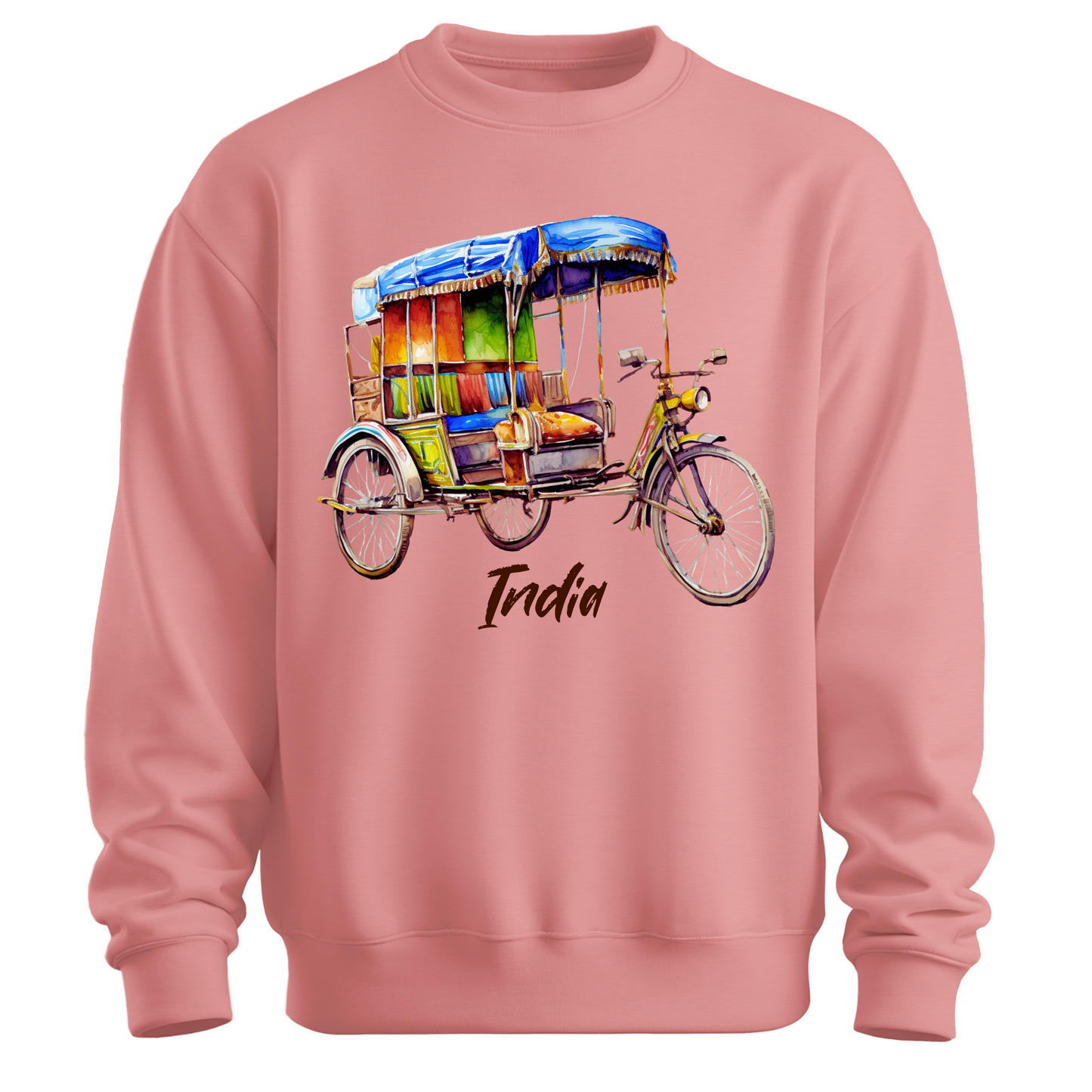 Rickshaw Rides: Explore India Sweatshirt