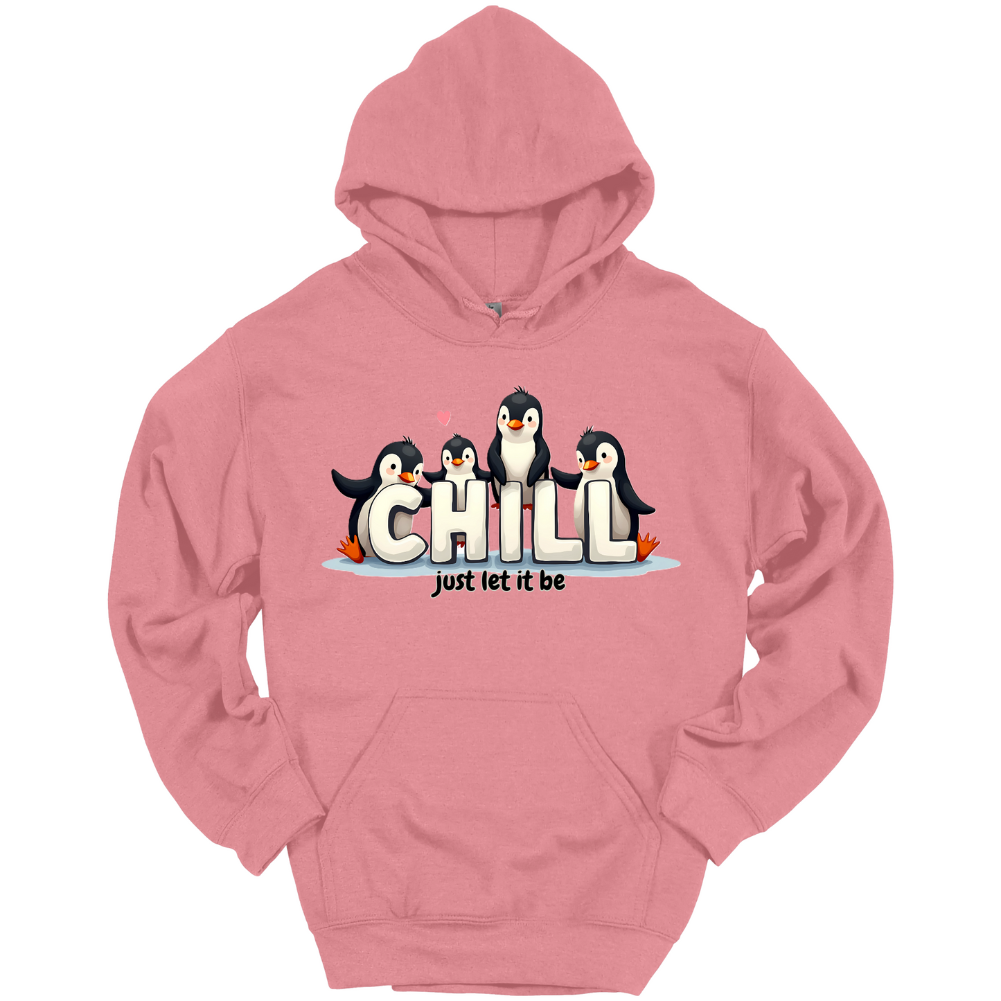 Chill Vibes Only – Penguin Edition Hoodie