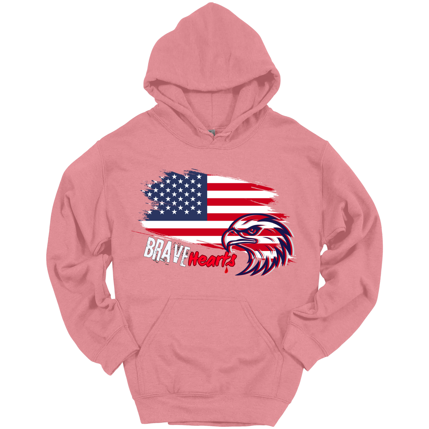 Brave Hearts – Patriot Hawk Hoodie