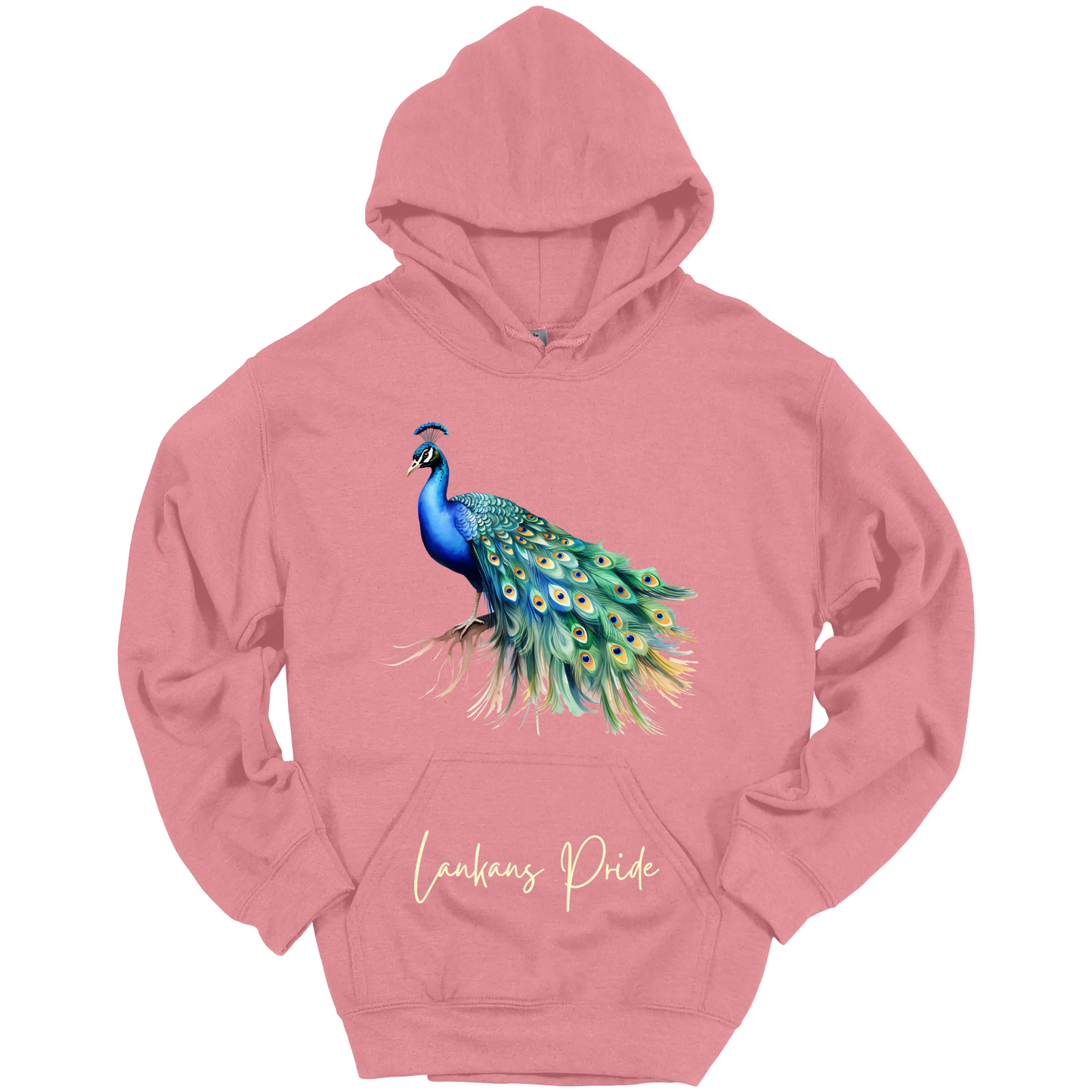 Majestic Peacock Sri Lanka Hoodie