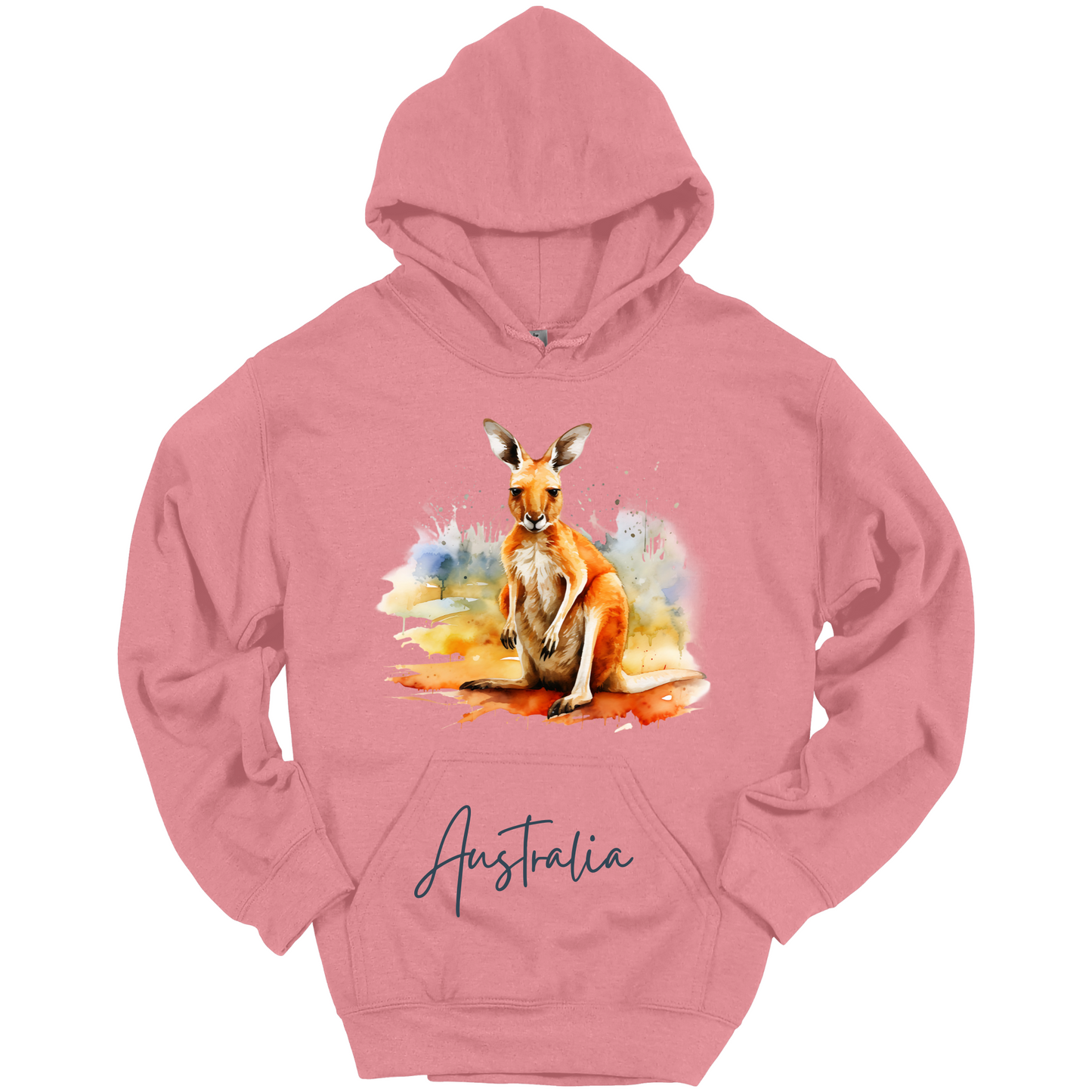 Aussie Hopper Kangaroo Travel Hoodie
