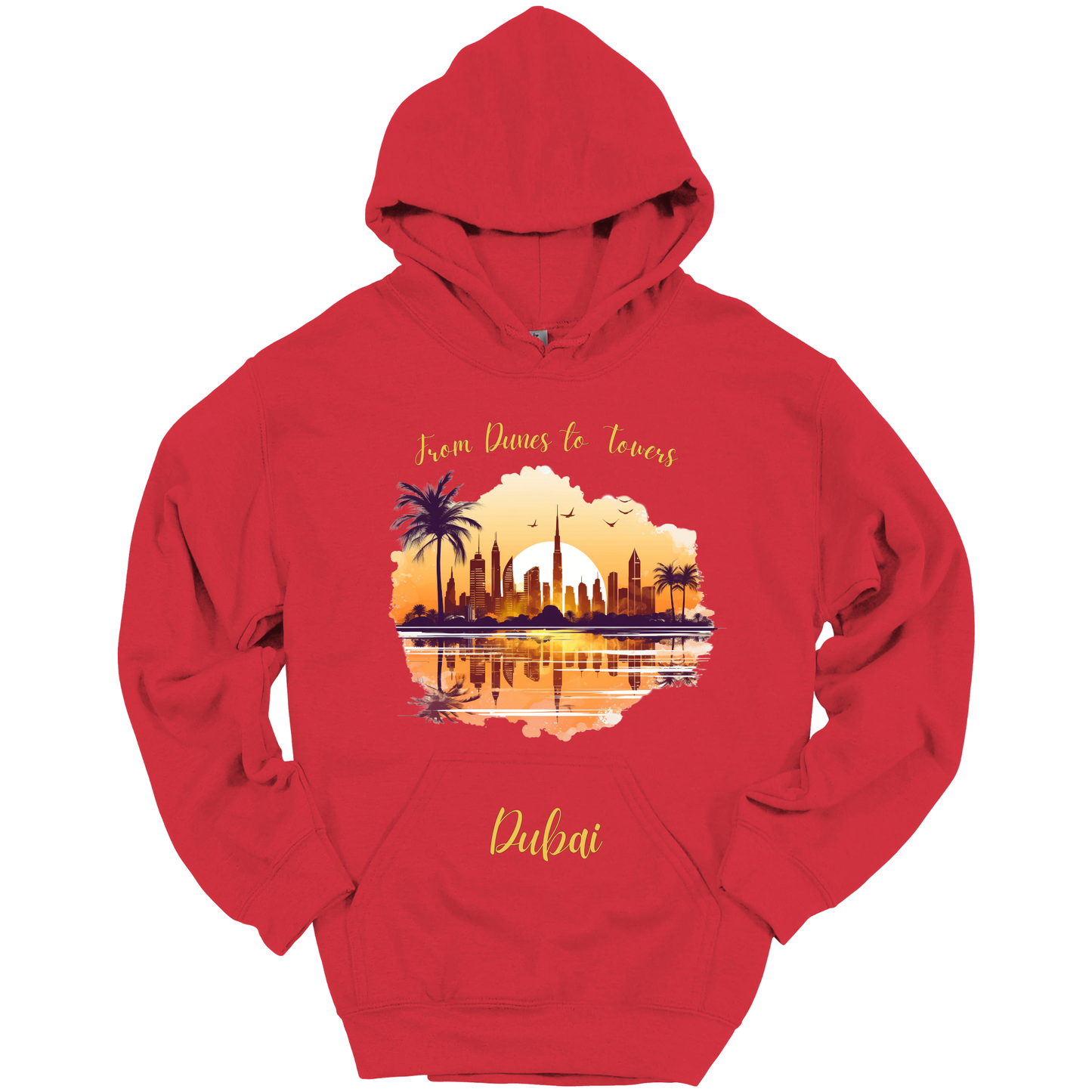 From Dunes to Towers: Dubai Adventure Hoodie