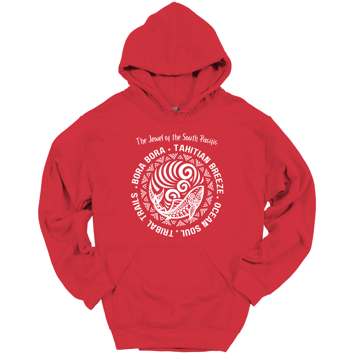 Island Spirit – Polynesian Tribal Hoodie