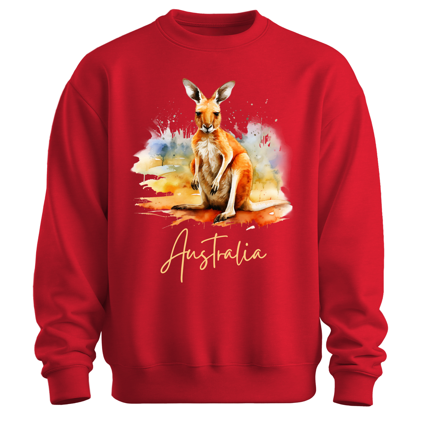 Aussie Hopper Kangaroo Travel Sweatshirt