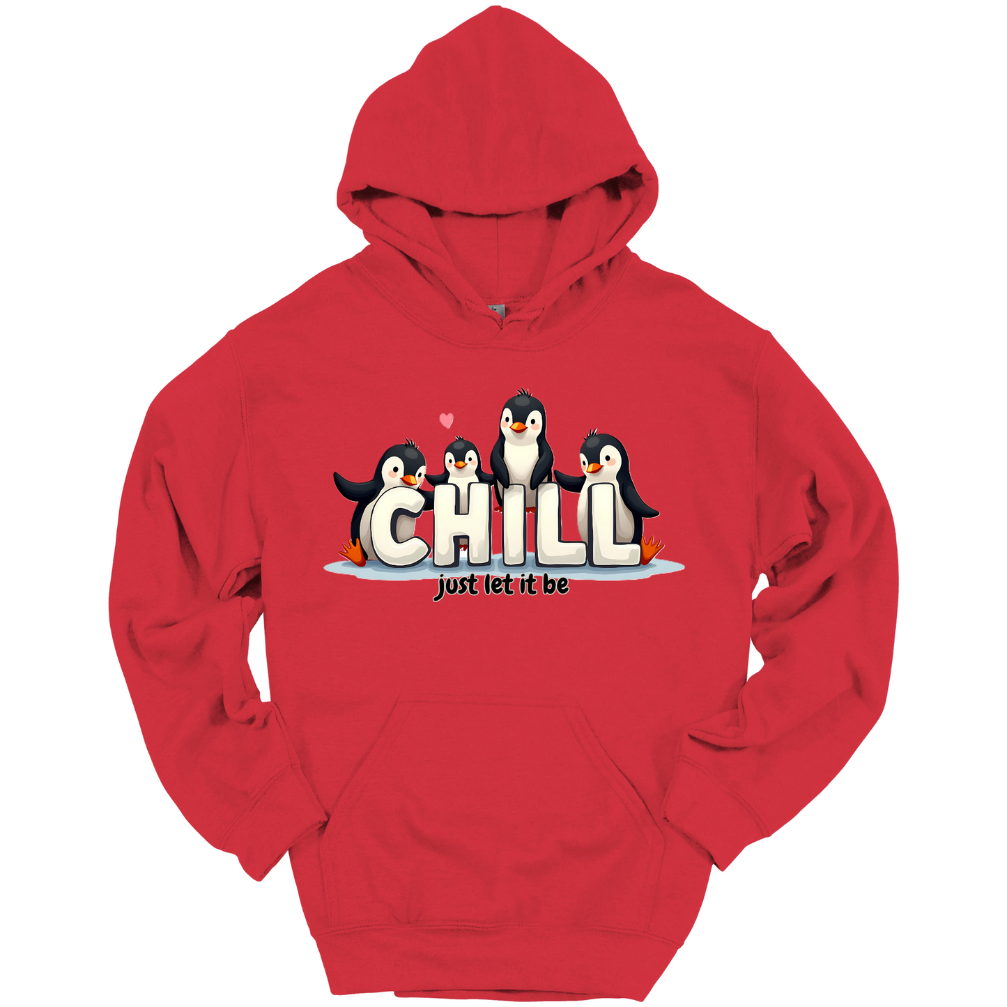 Chill Vibes Only – Penguin Edition Hoodie