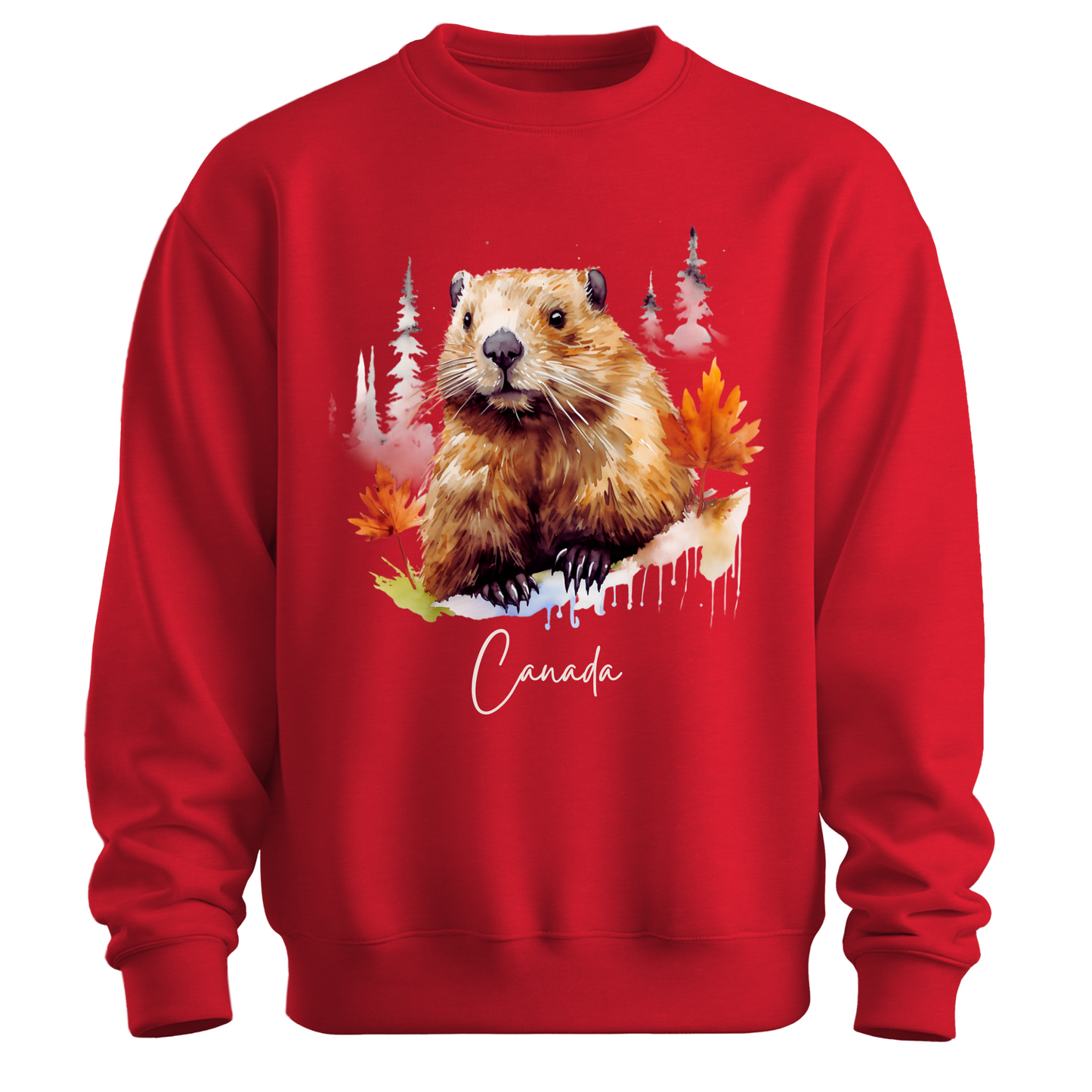 Hamster Explorer: Canada Adventure Unisex Sweatshirt