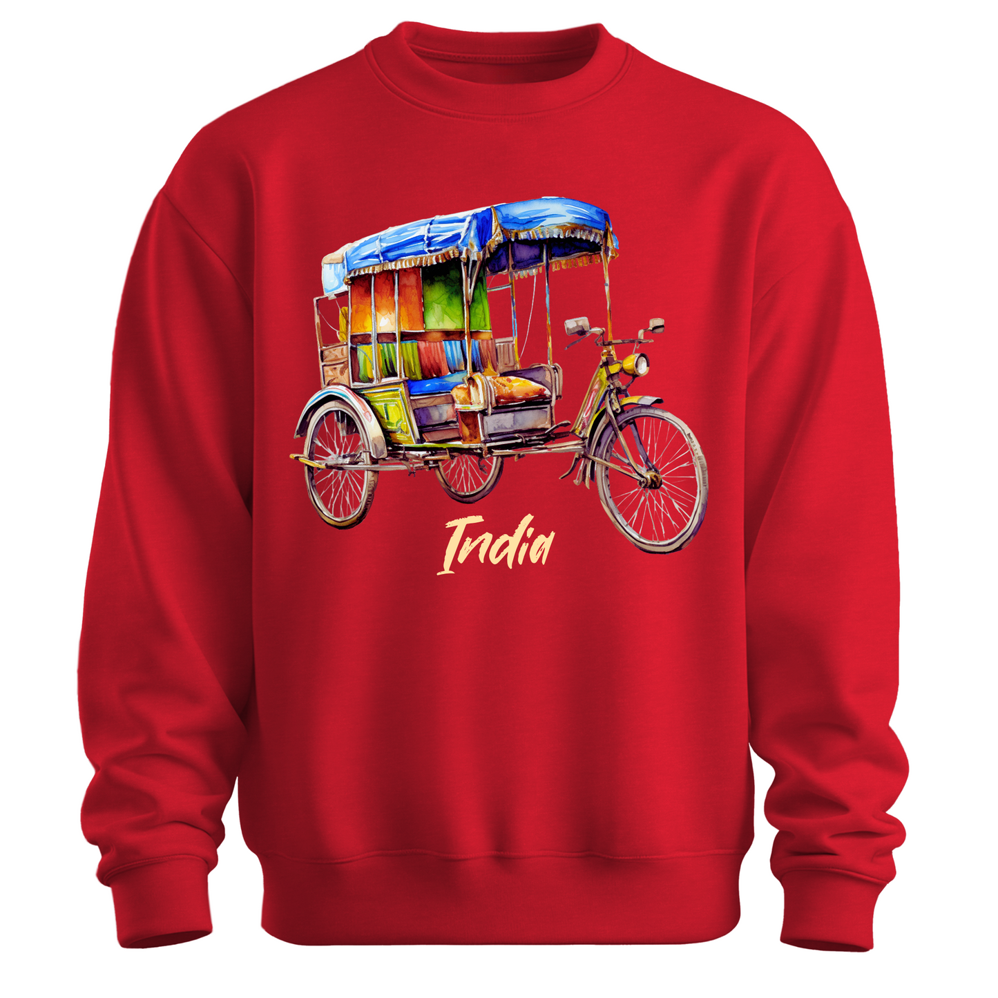 Rickshaw Rides: Explore India Sweatshirt