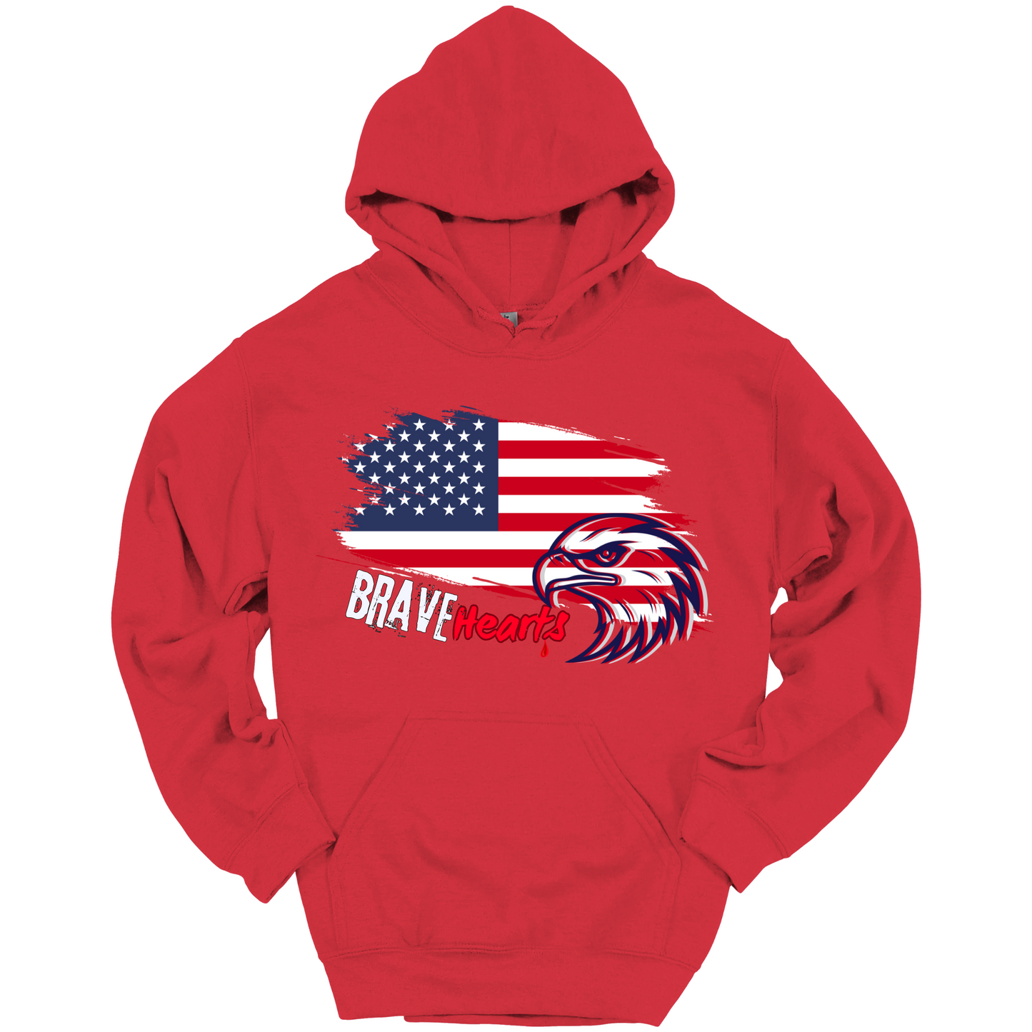 Brave Hearts – Patriot Hawk Hoodie
